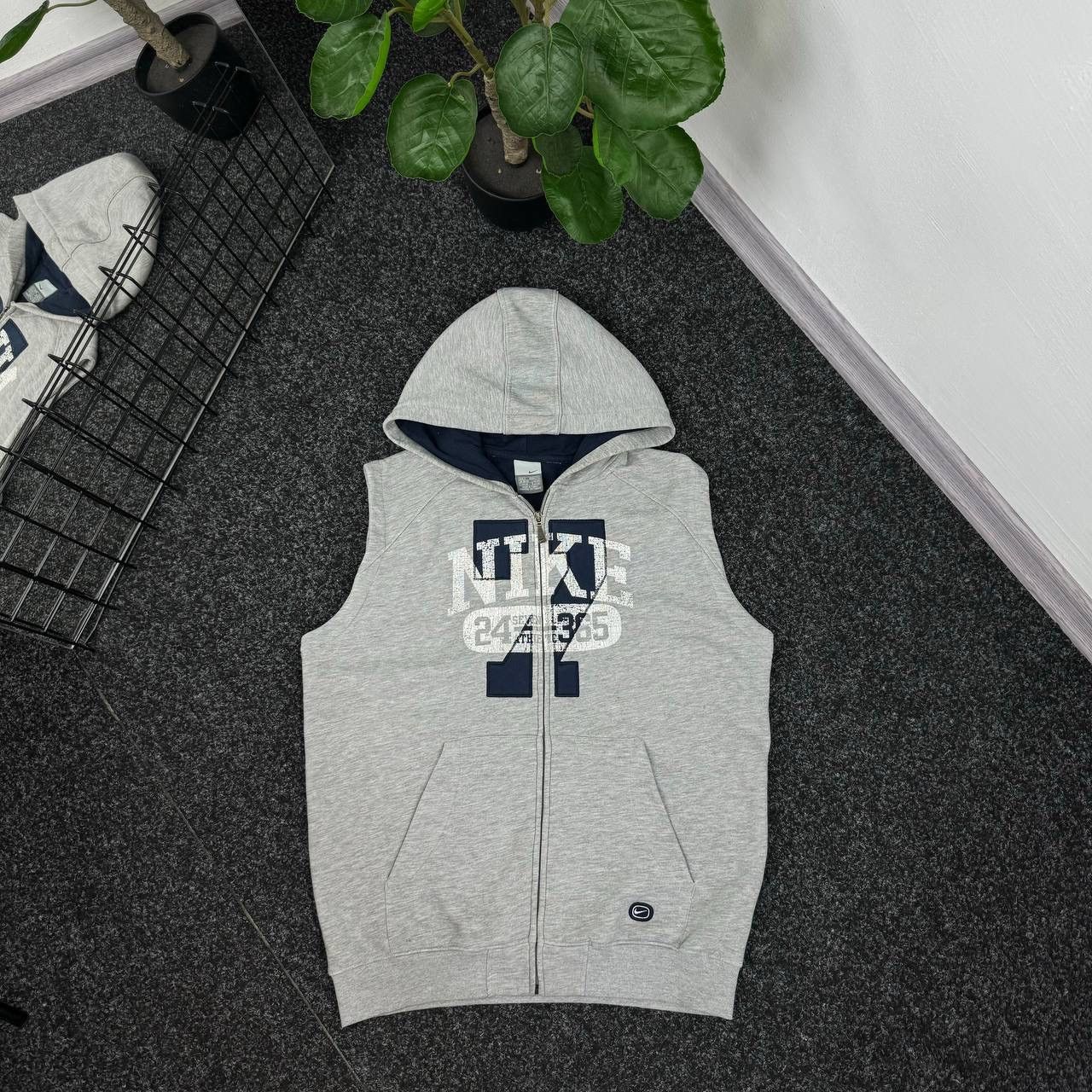 Nike Nike vest hooded vintage y2k skater style drill drip rap Size US S / EU 44-46 / 1 - 3 Thumbnail