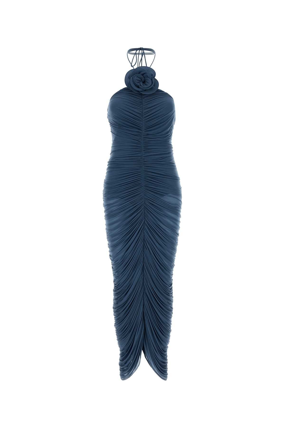 Magda Butrym Air Force Blue Stretch Jersey Dress Size M / US 6-8 / IT 42-44 - 1 Thumbnail