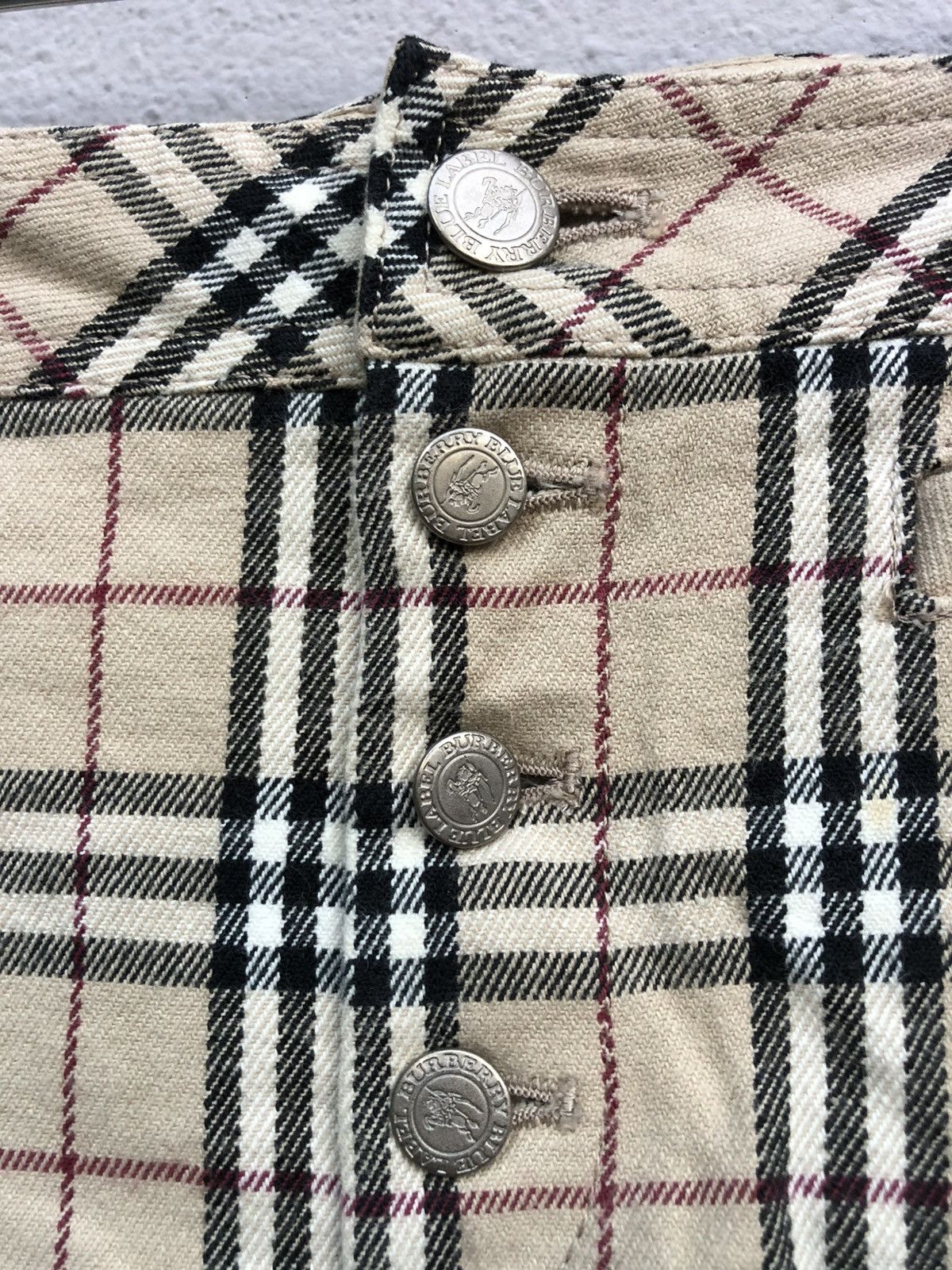 Burberry Vintage Burberry London Blue Label Nova Check Mini Short Size 26" / US 2 / IT 38 - 5 Thumbnail