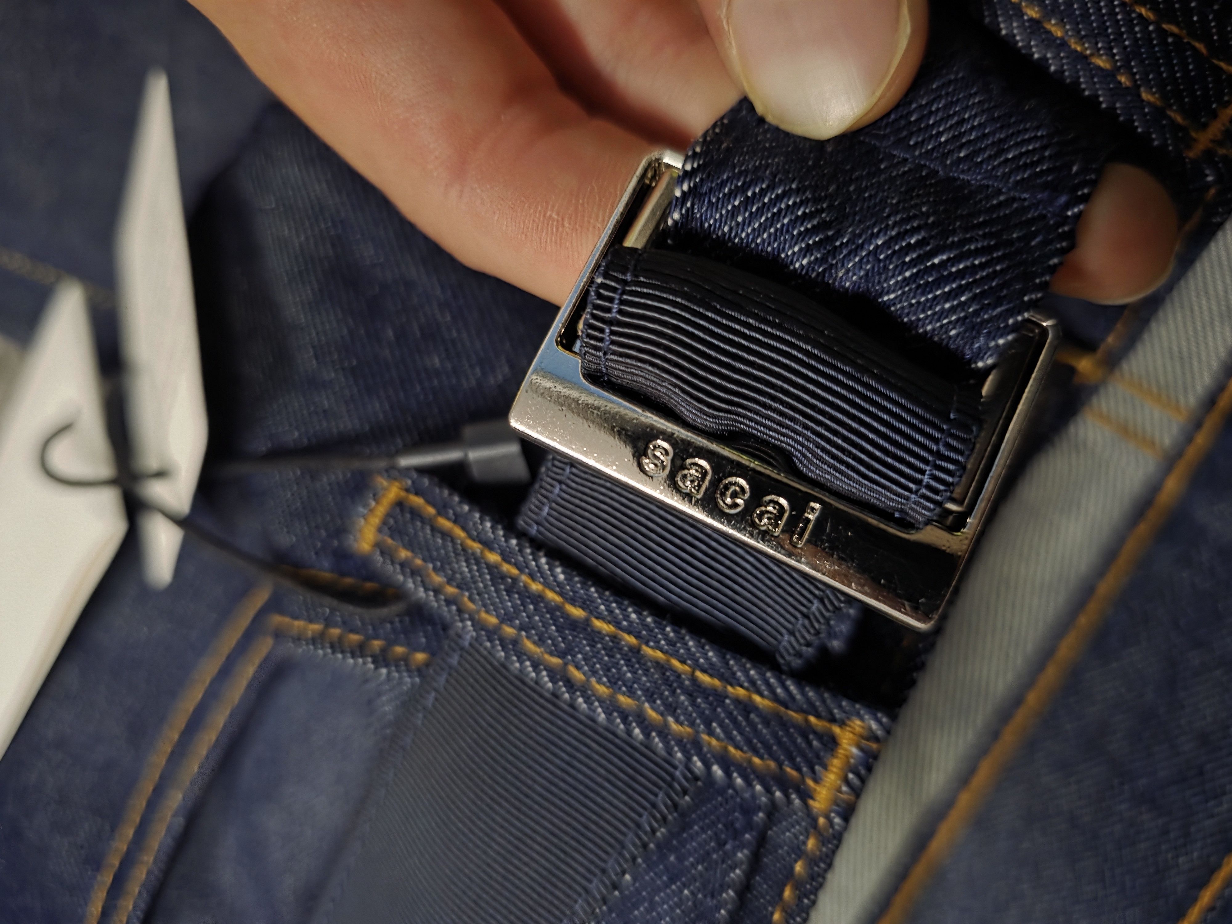 Levi's × Sacai Sacai × levis wide leg selvedge denim pants Size US 34 / EU 50 - 6 Thumbnail