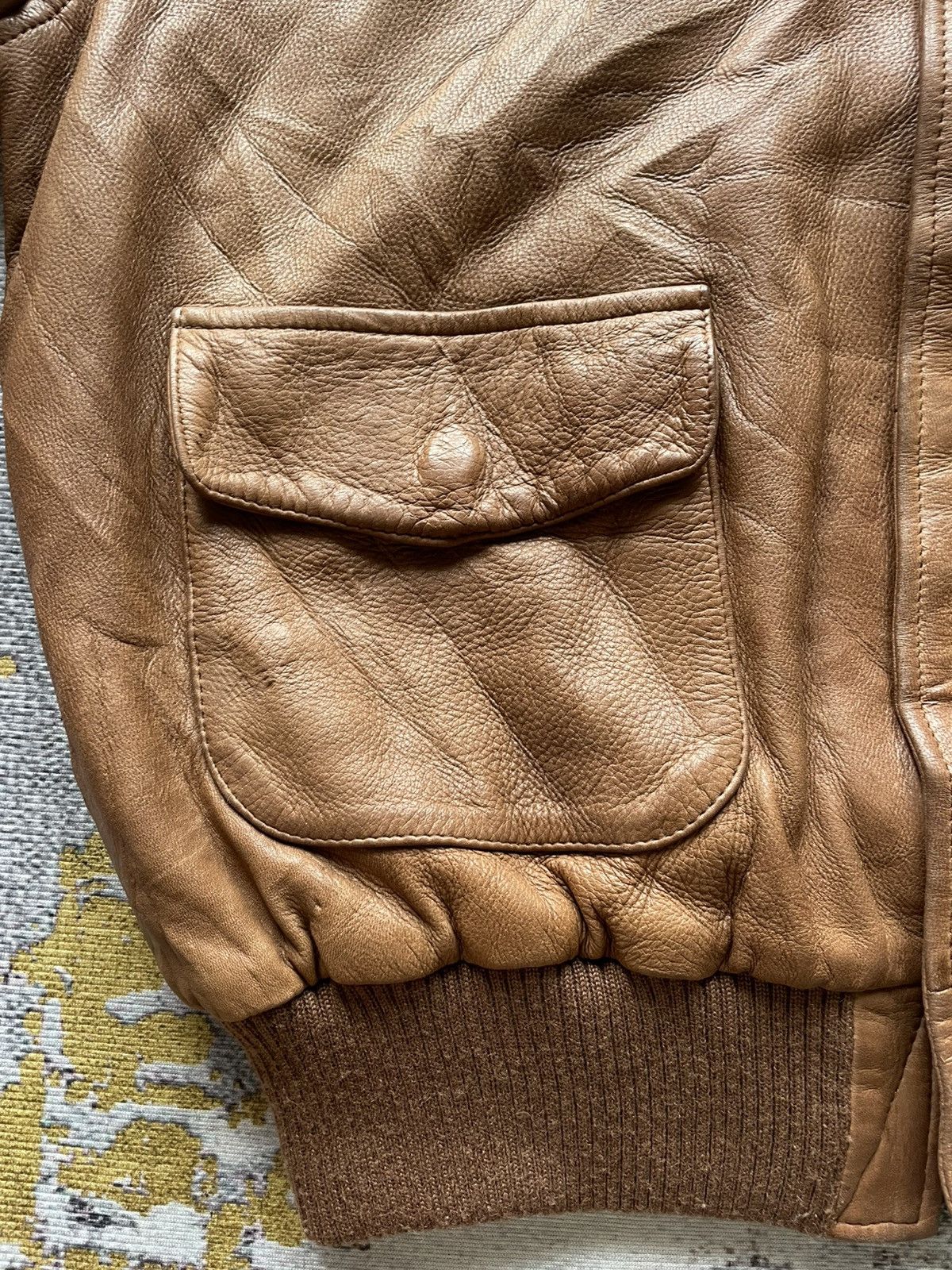 Polo Ralph Lauren Polo Ralph Lauren Deerskin Leather Bomber Jacket Aviator Size US M / EU 48-50 / 2 - 4 Thumbnail