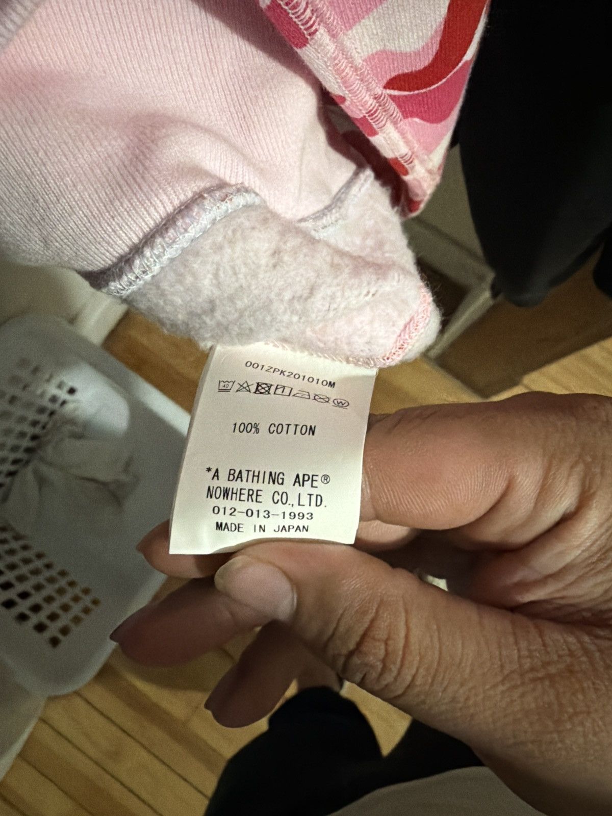 Bape BAPE ABC Seperate Shark Full Zip Hoodie Blue/Pink Size US XXL / EU 58 / 5 - 11 Thumbnail