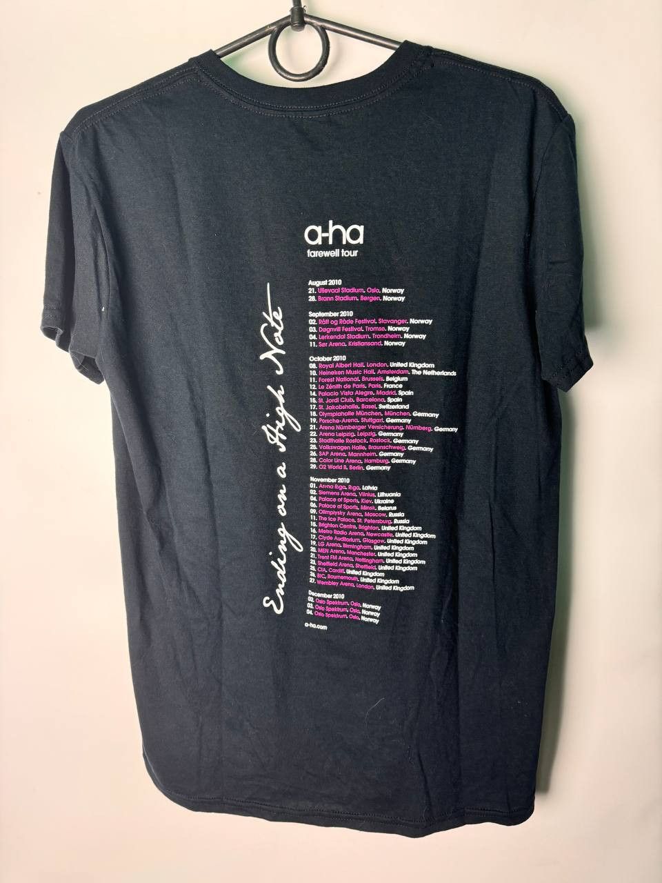 Band Tees × Vintage Vintage streetwear band rock tour A-HA T shirt Size US S / EU 44-46 / 1 - 2 Thumbnail