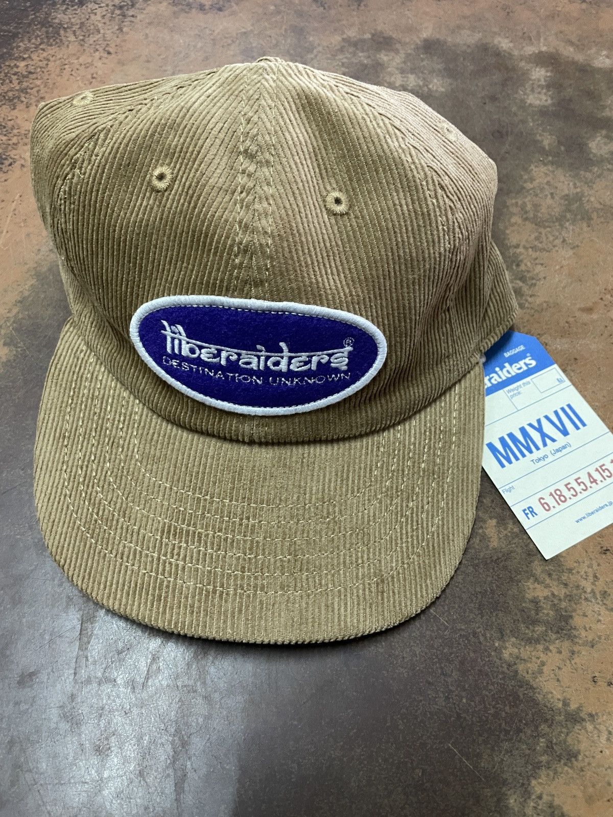 Liberaiders Liberaiders oval logo corduroy cap Size ONE SIZE - 3 Thumbnail