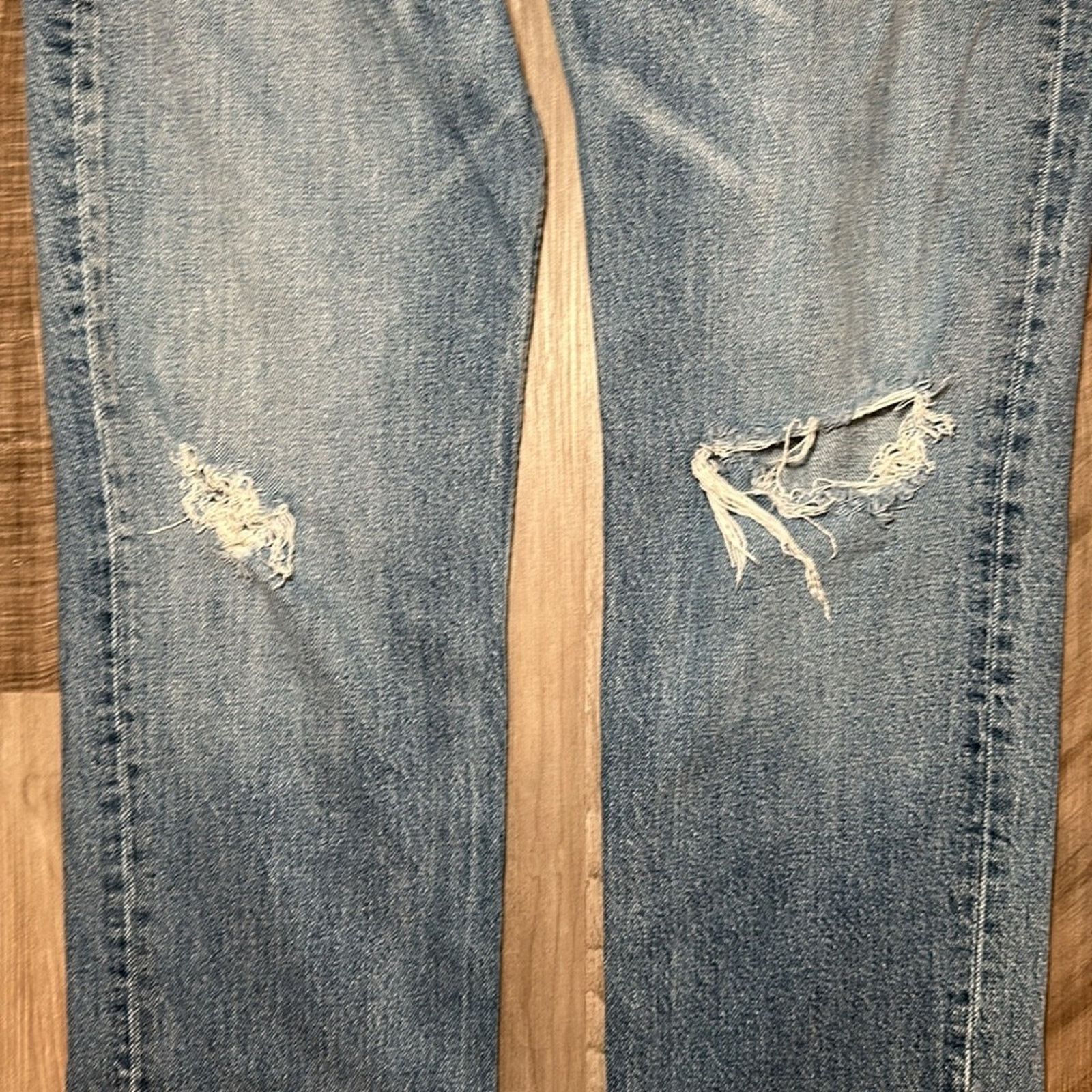 Levi's Levi’s 511 Distressed Slim Fit Jeans - 34x34 Size US 34 / EU 50 - 6 Thumbnail