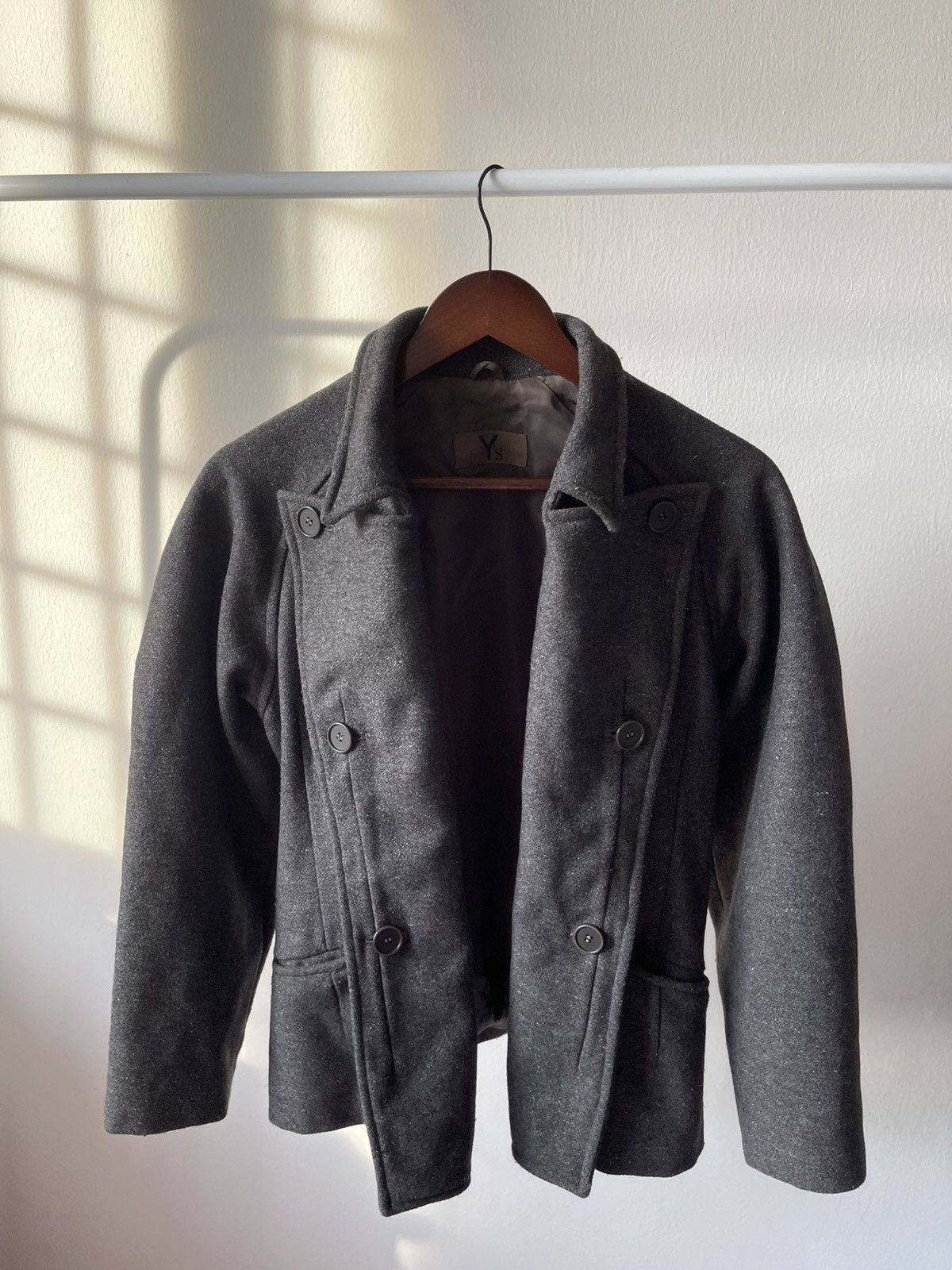 Yohji Yamamoto Rare 80s Yohji Yamamoto Asymmetrical Jacket Size US S / EU 44-46 / 1 - 14 Thumbnail