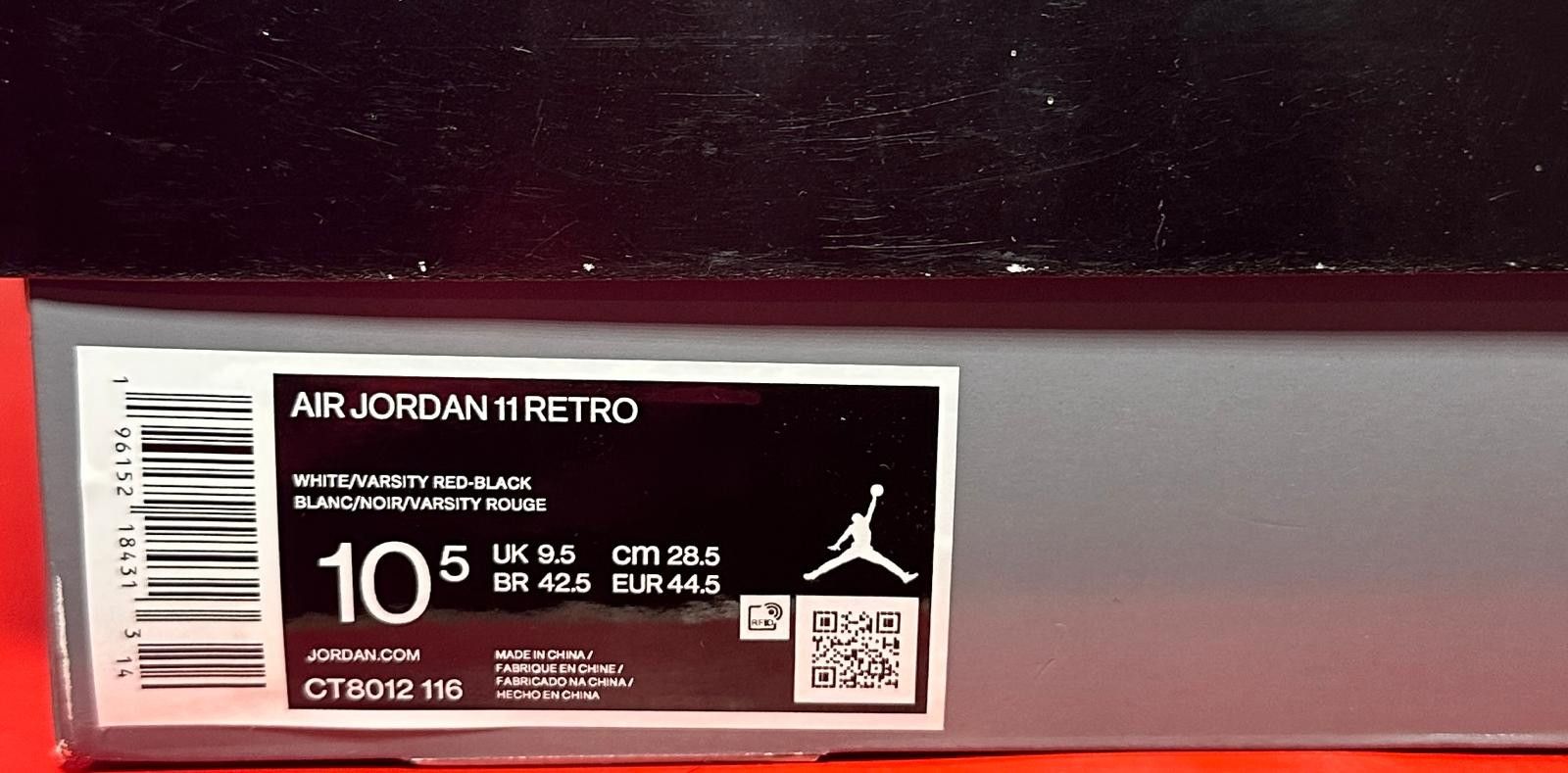 Jordan Brand Size 10.5 - Jordan 11 Retro High Cherry Size US 10.5 / EU 43-44 - 9 Thumbnail