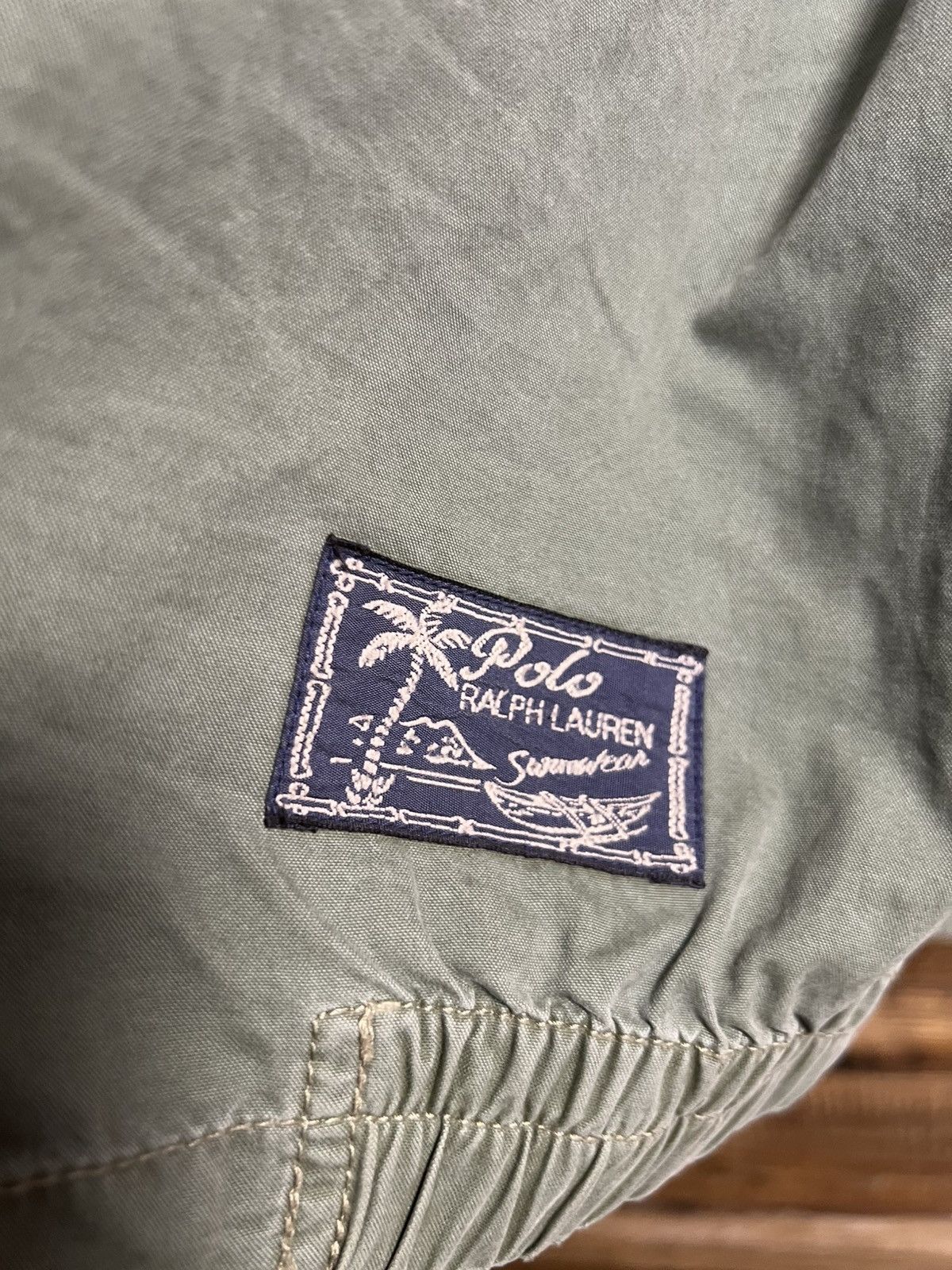 Polo Ralph Lauren × Vintage POLO RALPH LAUREN Military Jacket Green Big Pony Cotton Size US XL / EU 56 / 4 - 13 Thumbnail