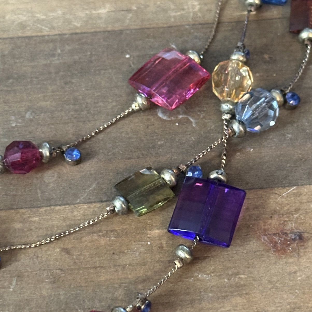 Other Triple layered strand multicolor station stone necklace Size ONE SIZE - 3 Thumbnail