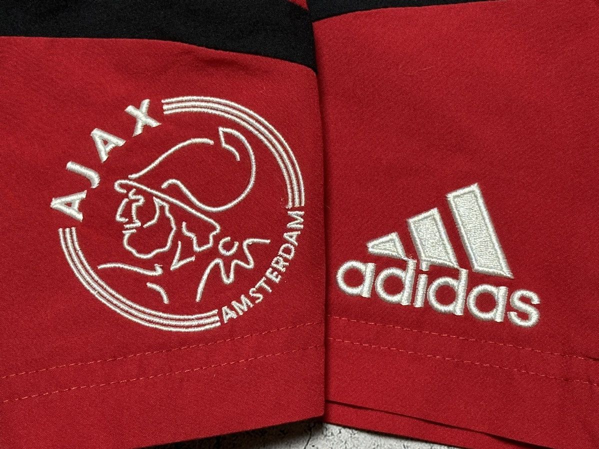 Adidas Adidas Ajax Amsterdam Football Soccer Red Shorts Size US 32 / EU 48 - 8 Thumbnail