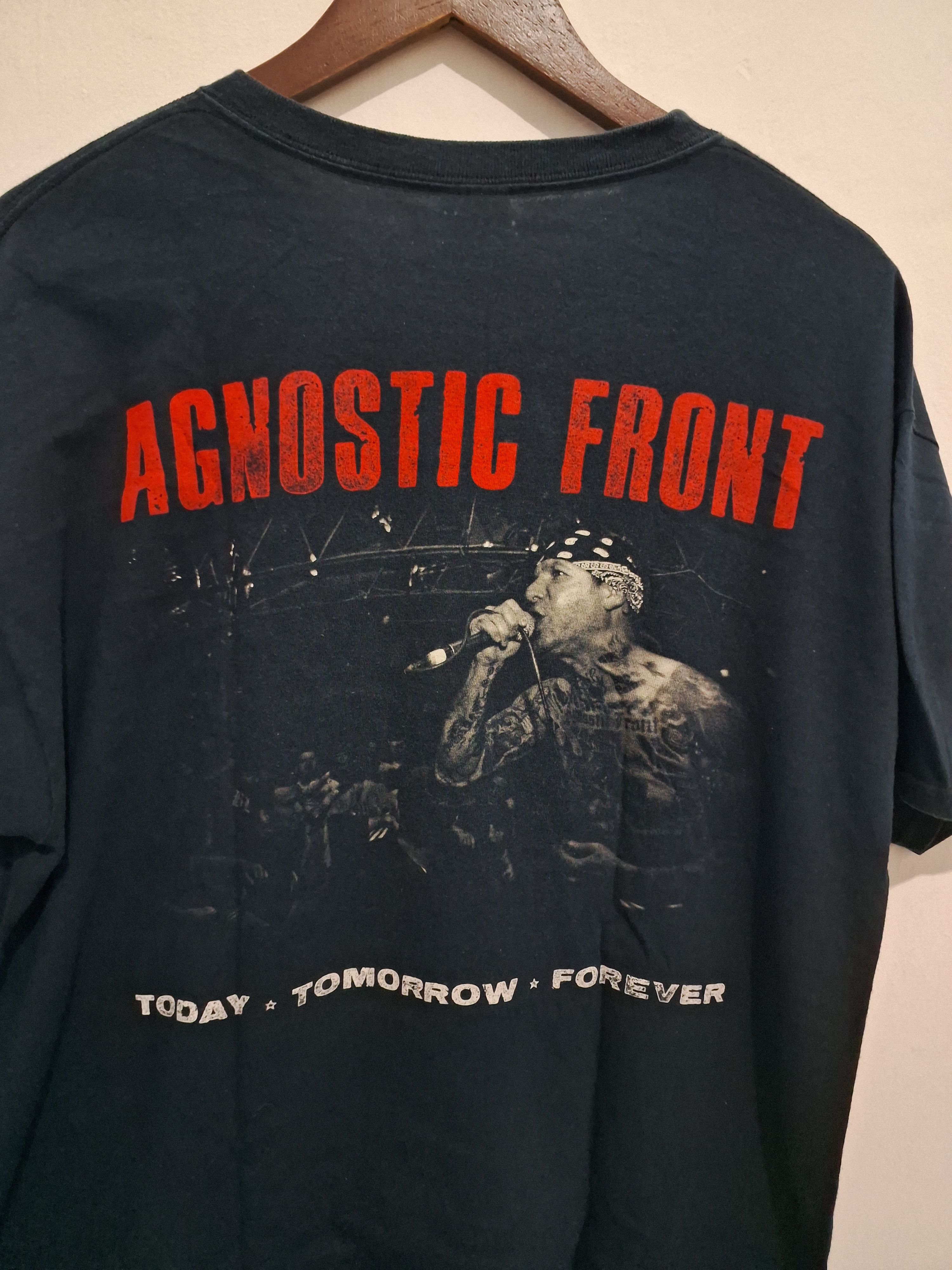 Band Tees Hardcore shirt Agnostic Front NYHC Size US L / EU 52-54 / 3 - 1 Thumbnail