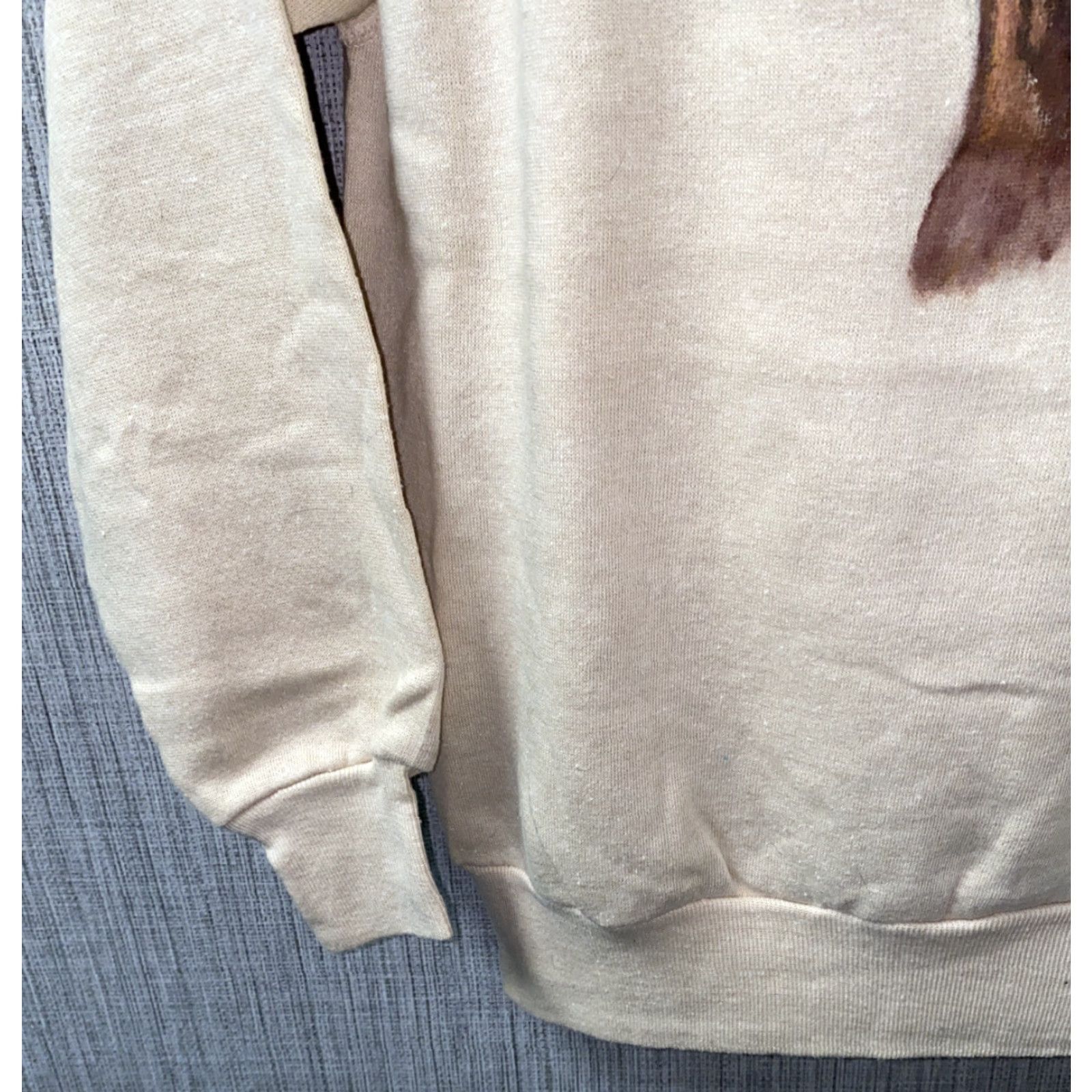 Vintage Steinwurtzel Handpainted Sweater Adult Medium Beige USA Made Mens Size US M / EU 48-50 / 2 - 3 Thumbnail