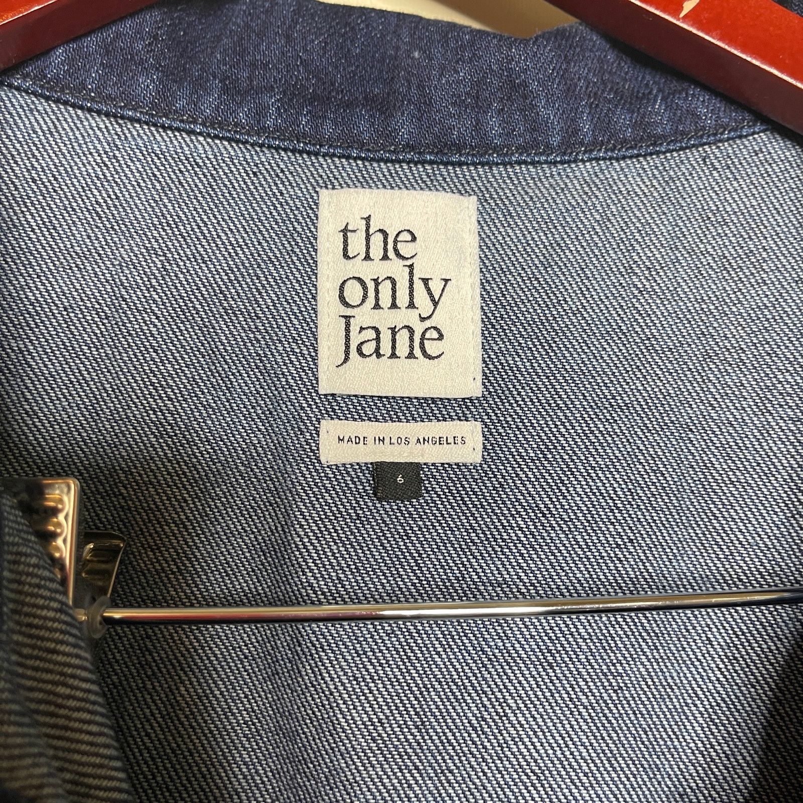 Other The Only Jane Boiler Suit Blue Denim Long Sleeve Jumpsuit 6 Size 28" / US 6 / IT 42 - 3 Thumbnail
