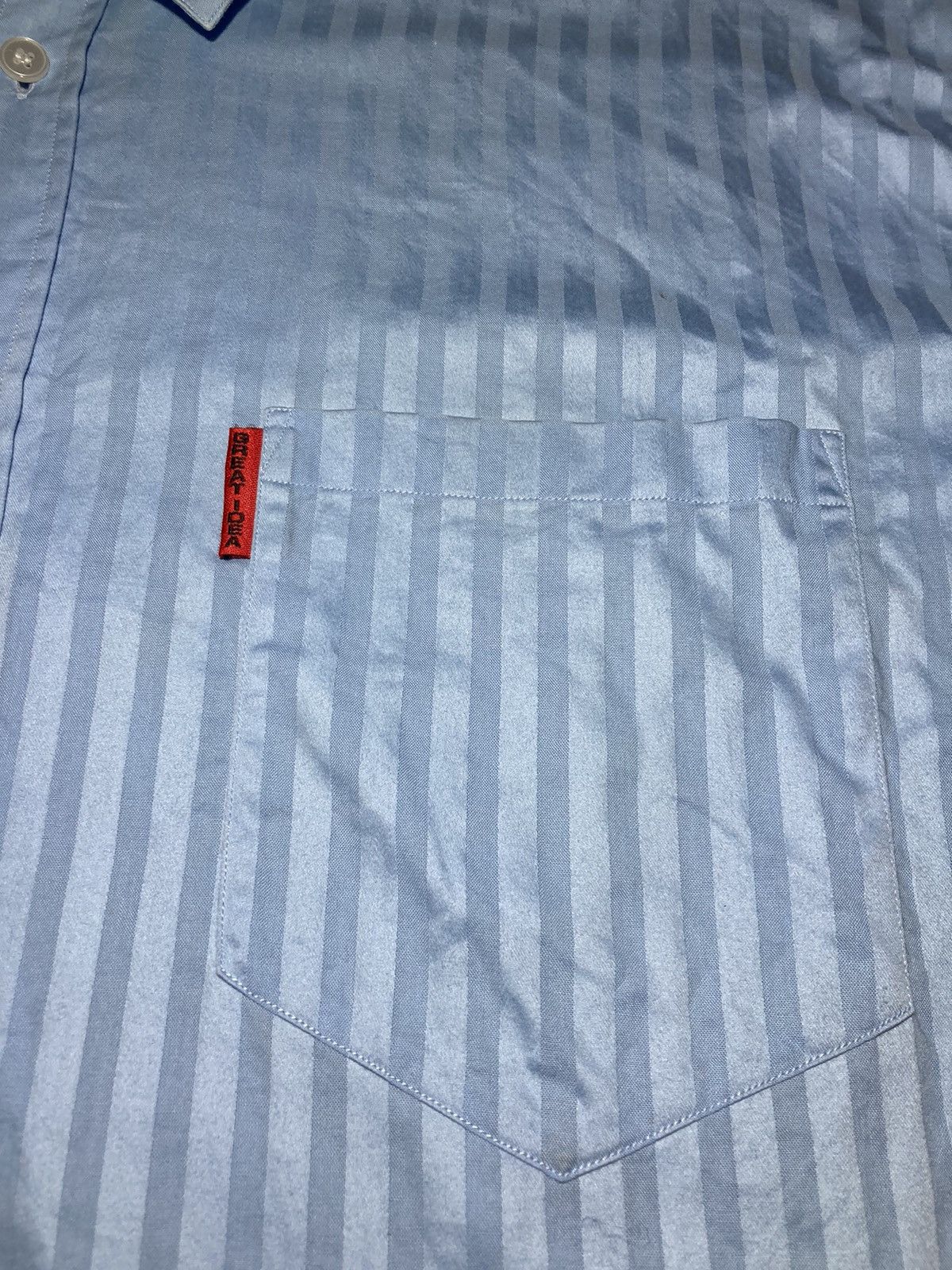 Martine Rose SS18 Martine Rose Great Idea Button Up Striped Blue XS 2018 Size US XS / EU 42 / 0 - 3 Thumbnail