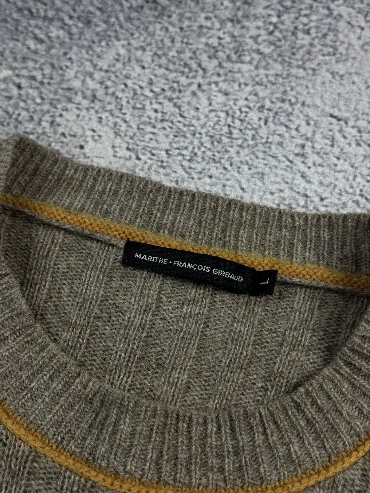 Marithe + Francois Girbaud × Vintage Rare Marithe Francois Girbaud Wool Asymmetrical Sweater Size US M / EU 48-50 / 2 - 14 Thumbnail