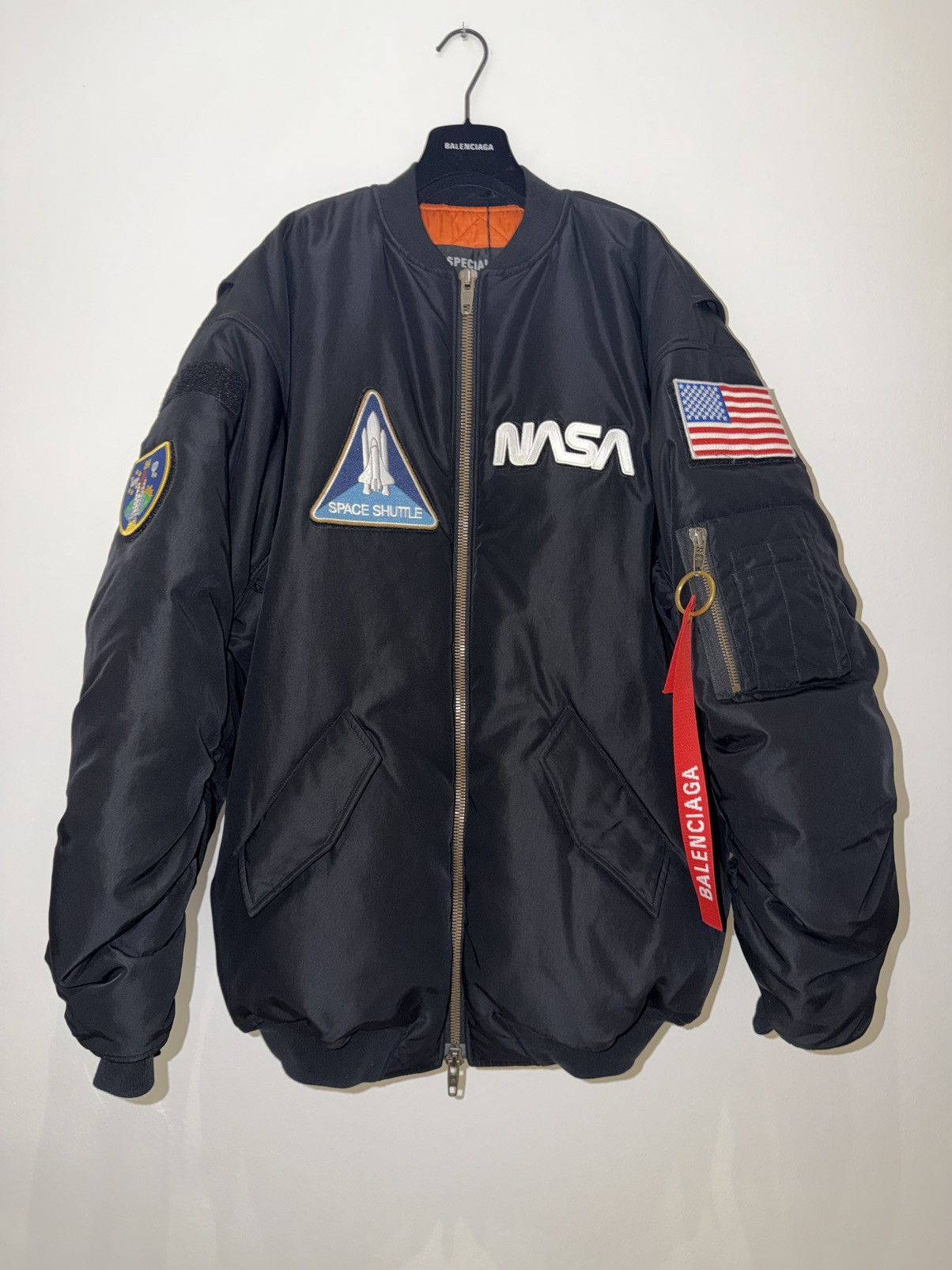 Balenciaga Balenciaga x NASA bomber jacket Size US XS / EU 42 / 0 - 4 Thumbnail