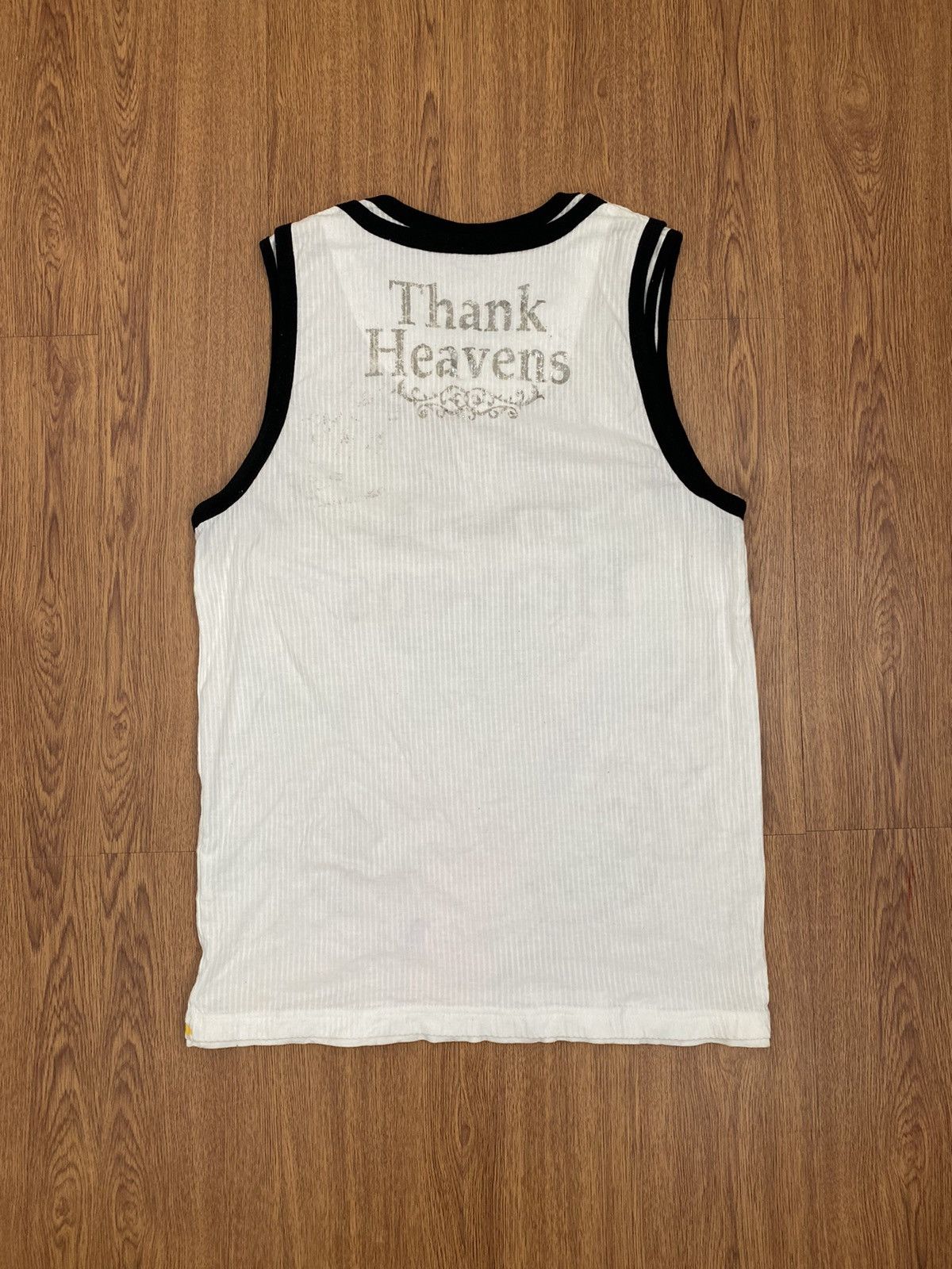 If Six Was Nine × Japanese Brand × Le Grande Bleu (L.G.B.) Smorky garnish heaven style sleeveless Size US L / EU 52-54 / 3 - 2 Thumbnail
