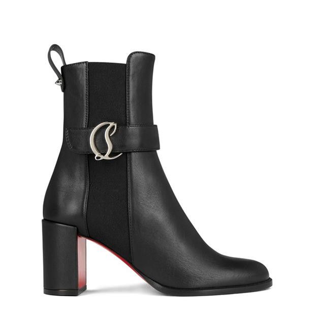 Christian Louboutin Cl Chelsea 70mm Low Boots Size US 7 / IT 37 - 1 Thumbnail