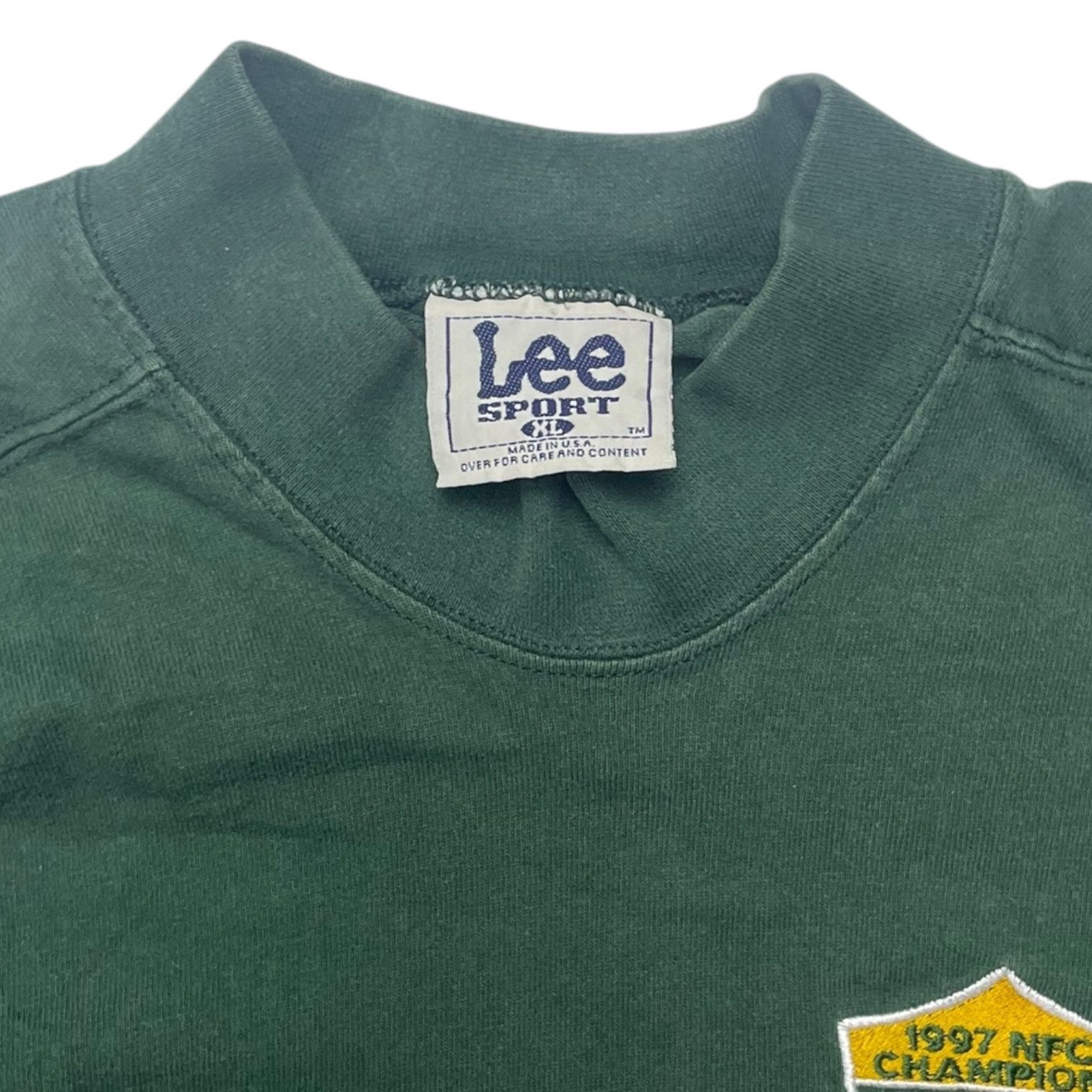 Lee Vintage 90s Super Bowl Green Bay Packers Long Sleeve T-Shirt Size US XL / EU 56 / 4 - 4 Thumbnail