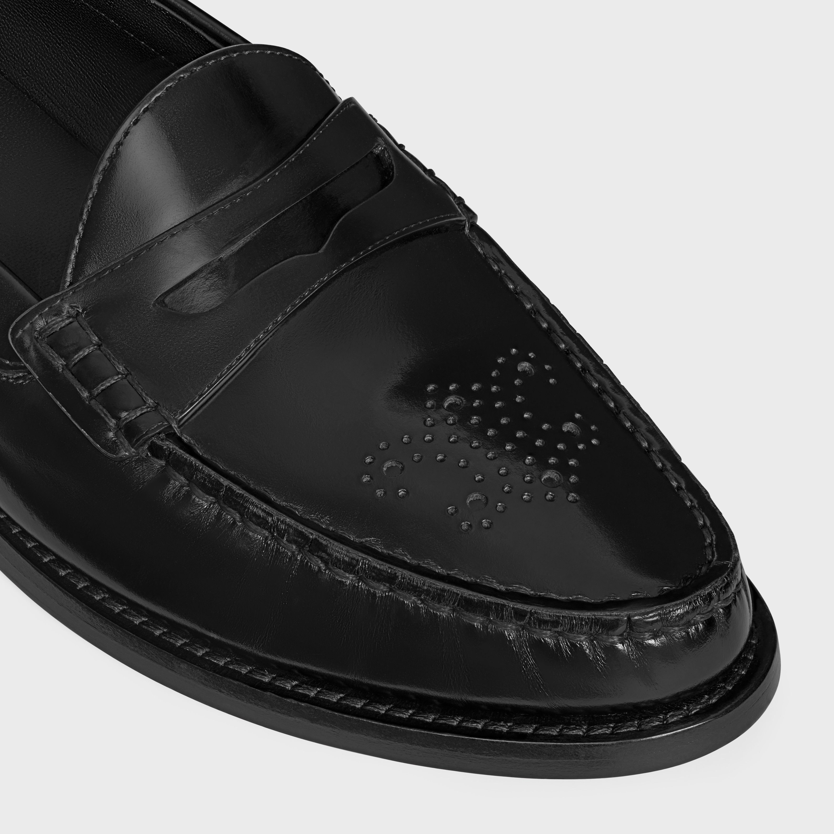 Celine o1bcso1str0126 361753602C Vivienne Loafers in Black Size US 8 / IT 38 - 4 Thumbnail