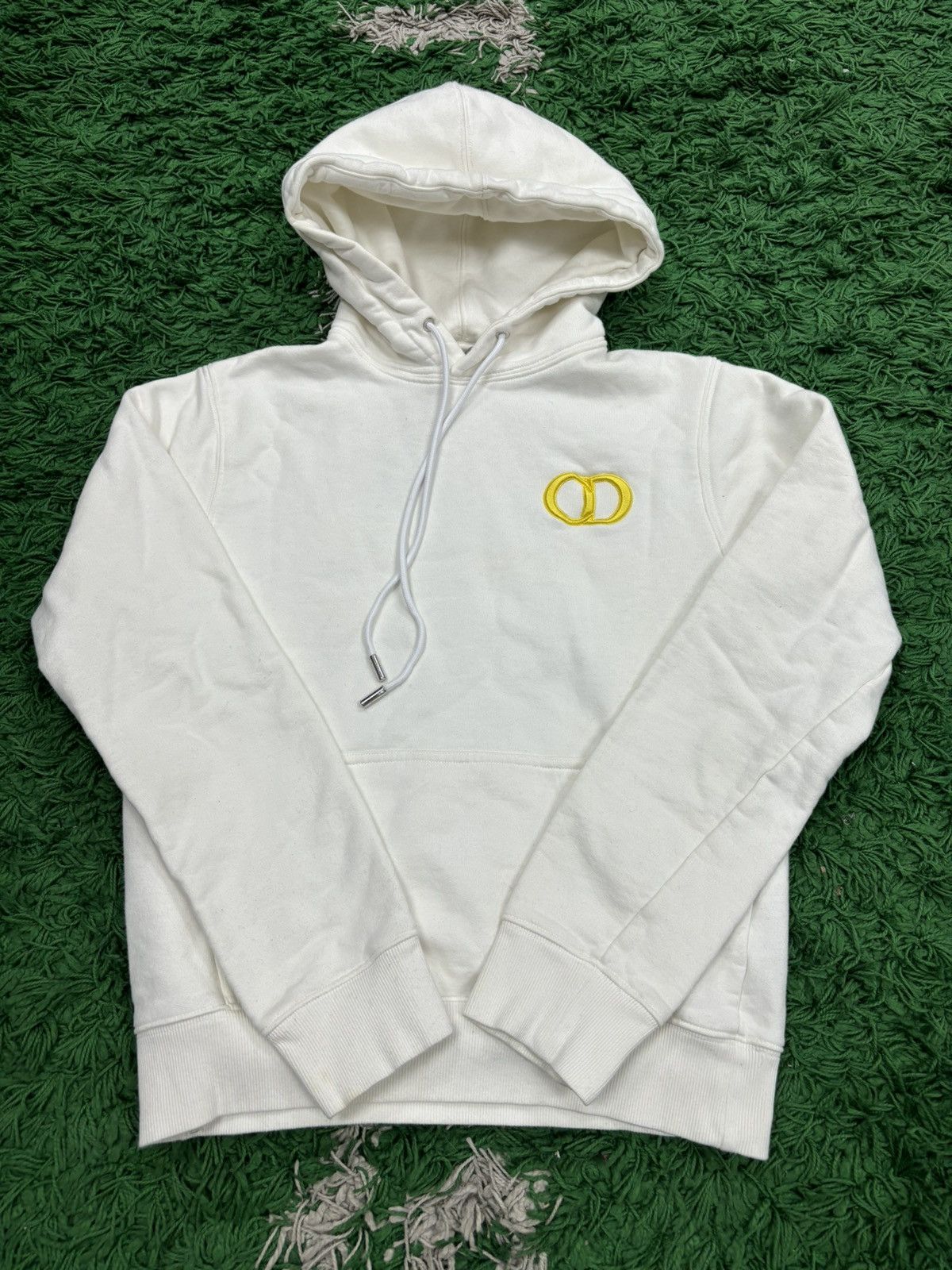 image of Dior White Hoodie Xsmall, Men's