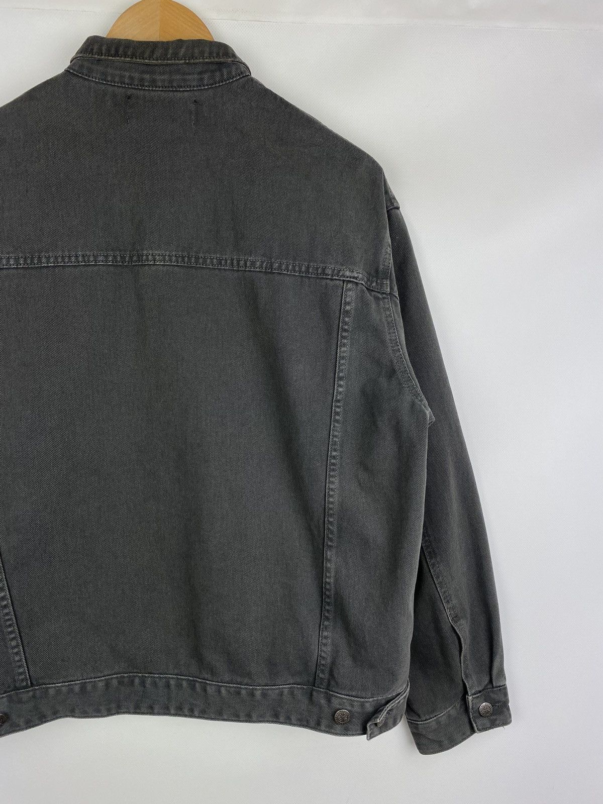 Represent Clo. Represent Clo. Spread collar men’s smoke denim jacket size L Size US L / EU 52-54 / 3 - 16 Thumbnail