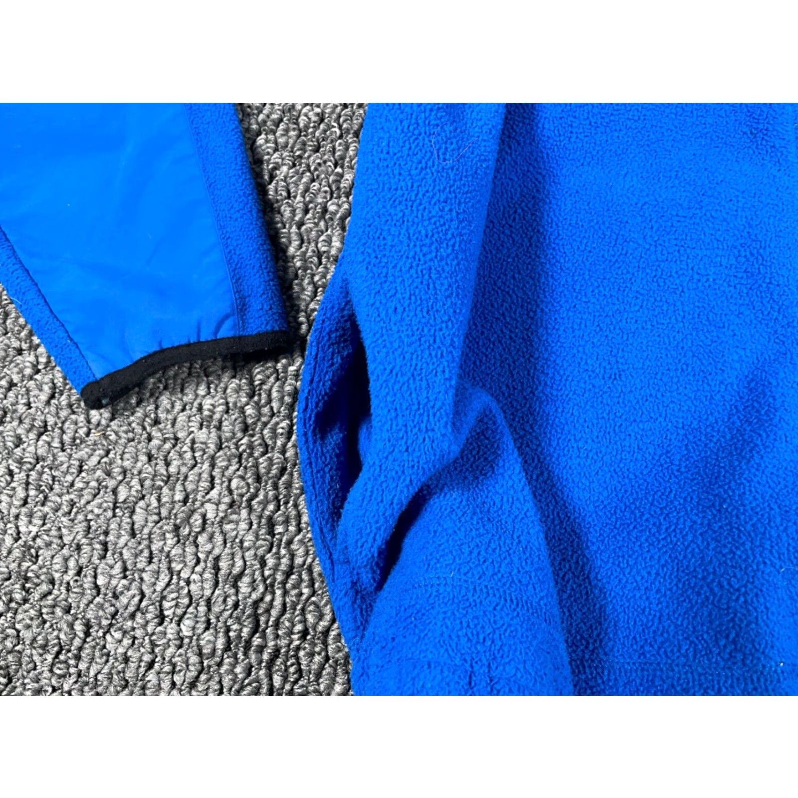 Vintage Duluth Jacket Fleece Zip Pocket Blue Lined Heavyweight Men's Large Size US L / EU 52-54 / 3 - 6 Thumbnail