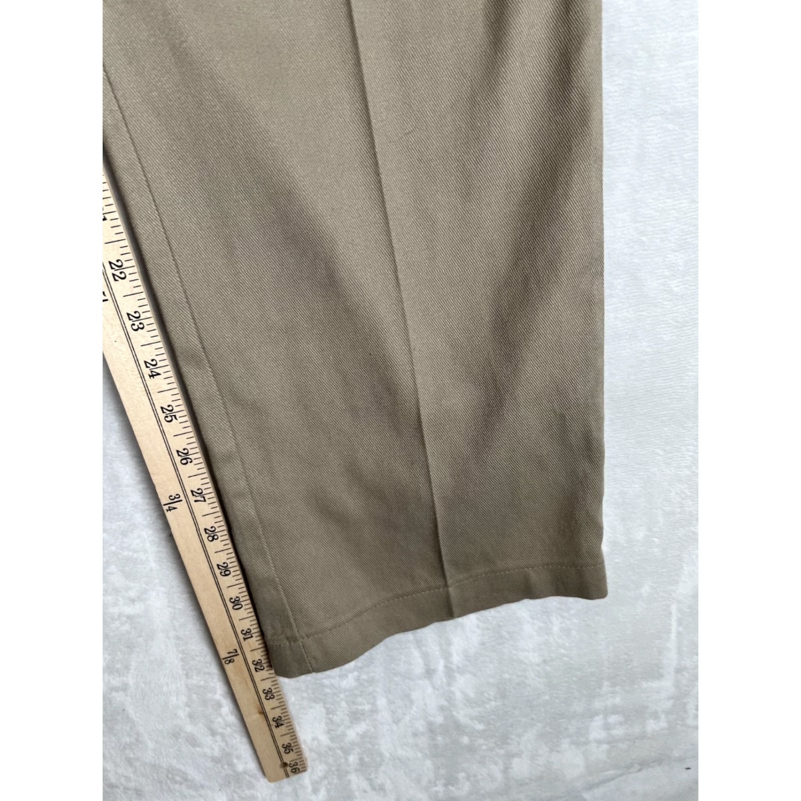 Dickies Dickies Men's Trousers 38x32 Khaki Pants Straight Chino Polyester Cotton READ Dickies 874 Regular Beige Pants 90s USA Golf Classic Mens Size US 38 / EU 54 - 3 Thumbnail