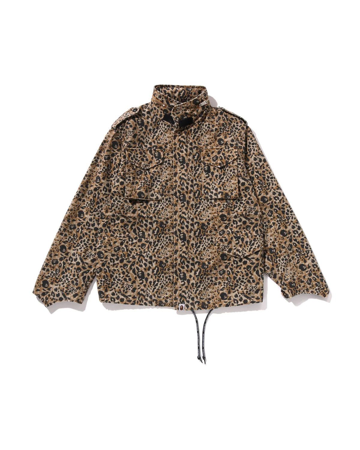 Bape BAPE Wild Leopard M65 Jacket Size US S / EU 44-46 / 1 - 1 Thumbnail