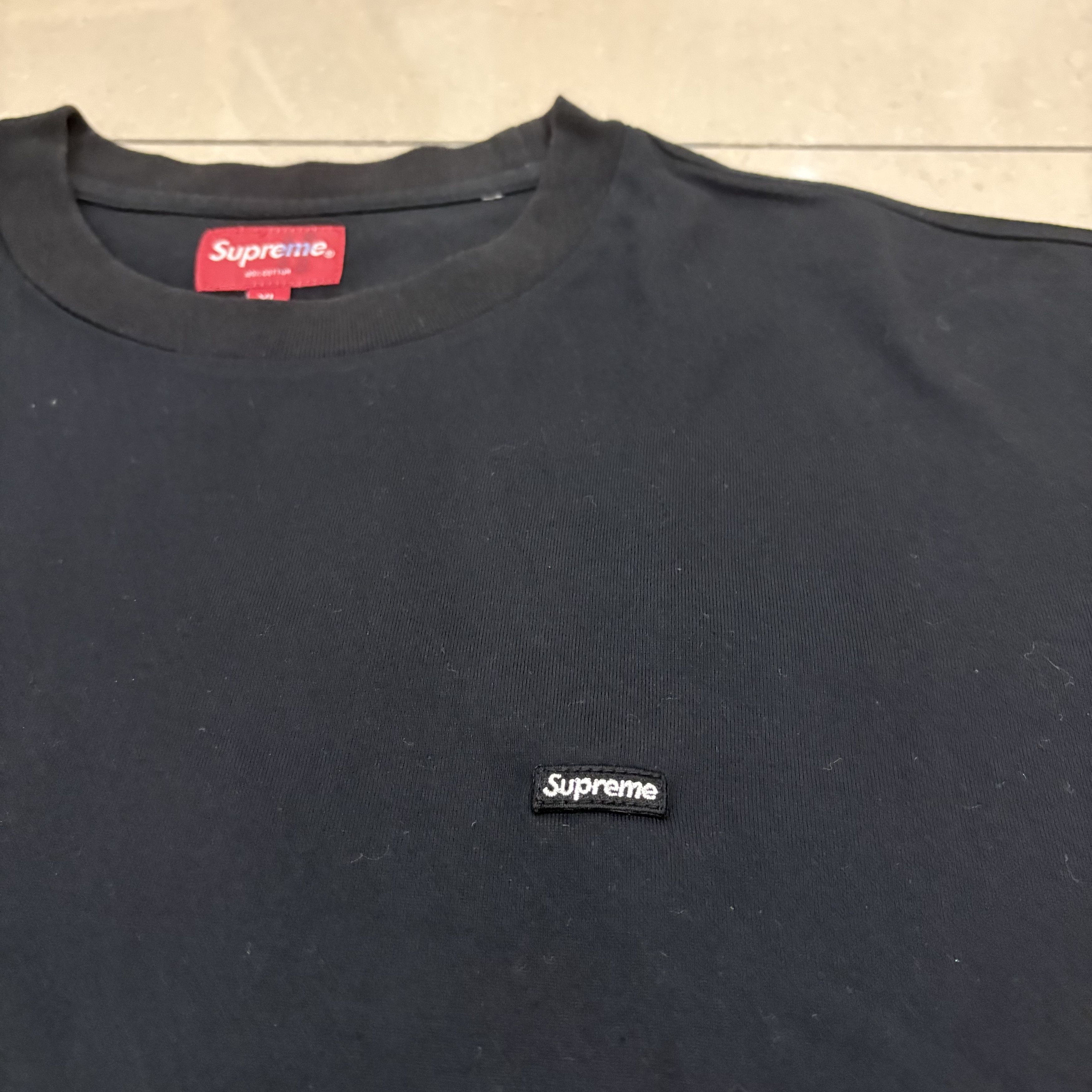 Supreme Supreme Small Box Logo Tee Black Size US XL / EU 56 / 4 - 2 Thumbnail
