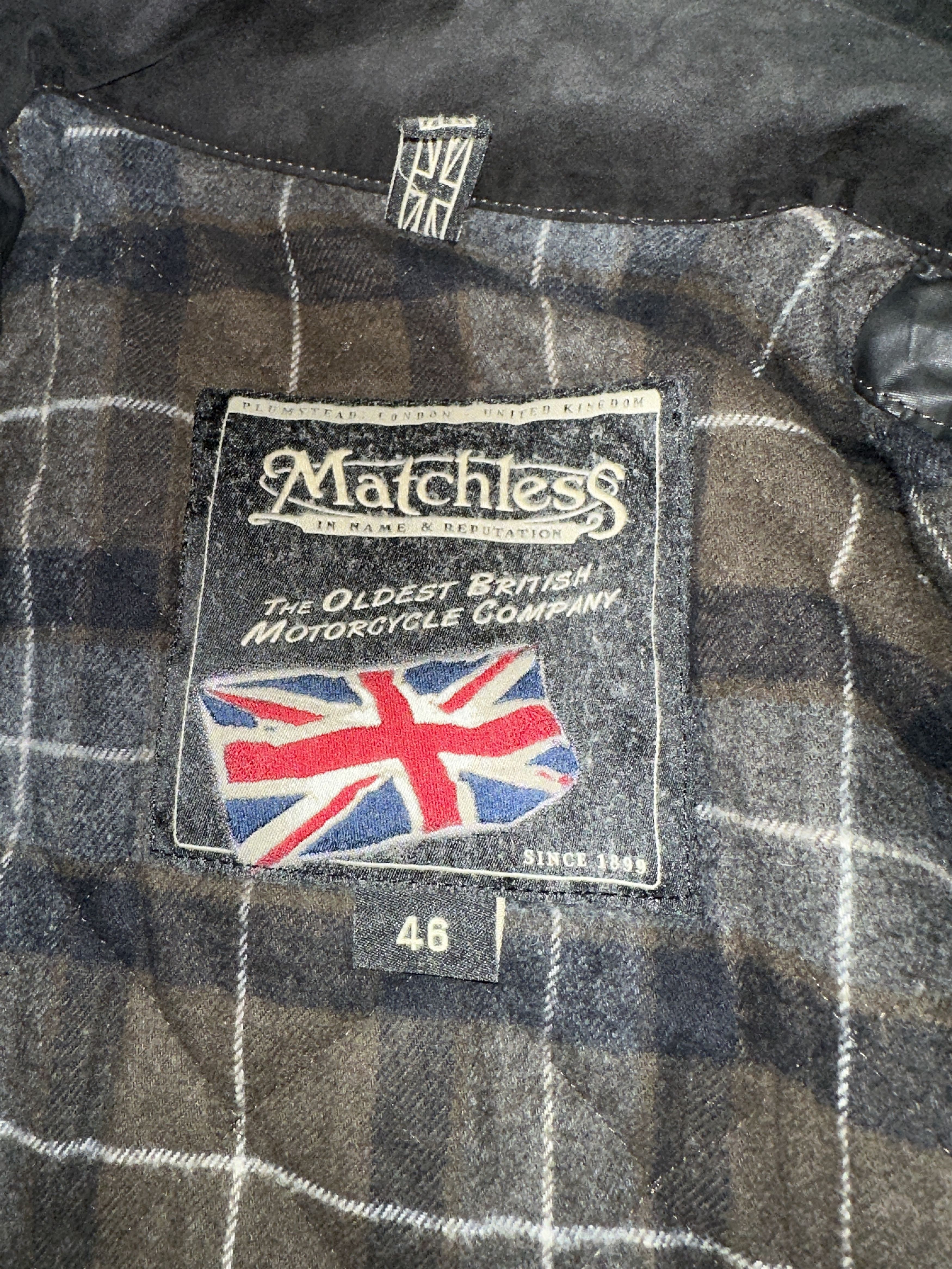Matchless Matchless London Waxed Cotton Motorcycle Jacket Size 46 Size L / US 10 / IT 46 - 5 Thumbnail