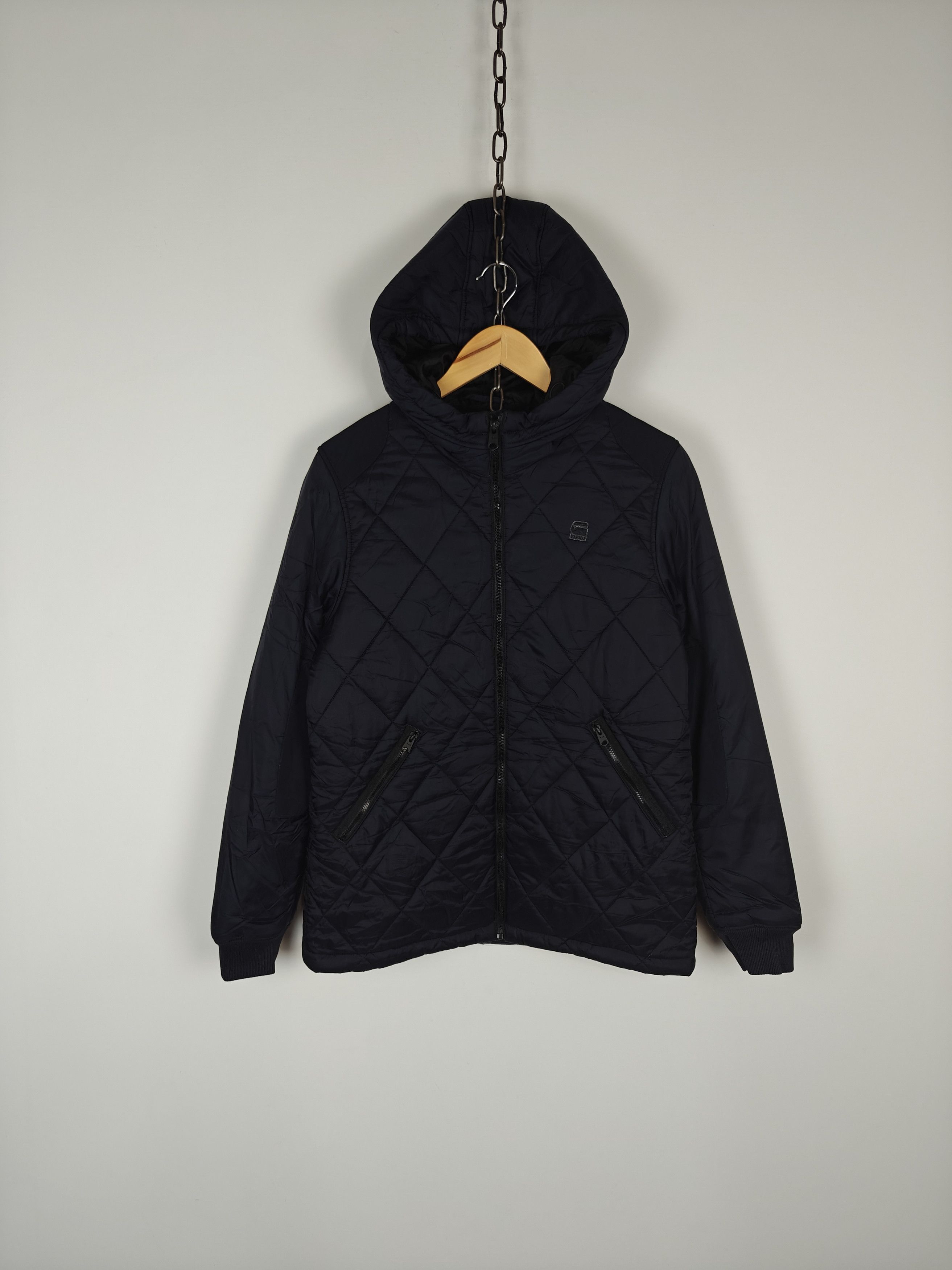 G-Star G-Star Raw Zip Jacket Hoode Quilt Blue size S Size US S / EU 44-46 / 1 - 1 Thumbnail