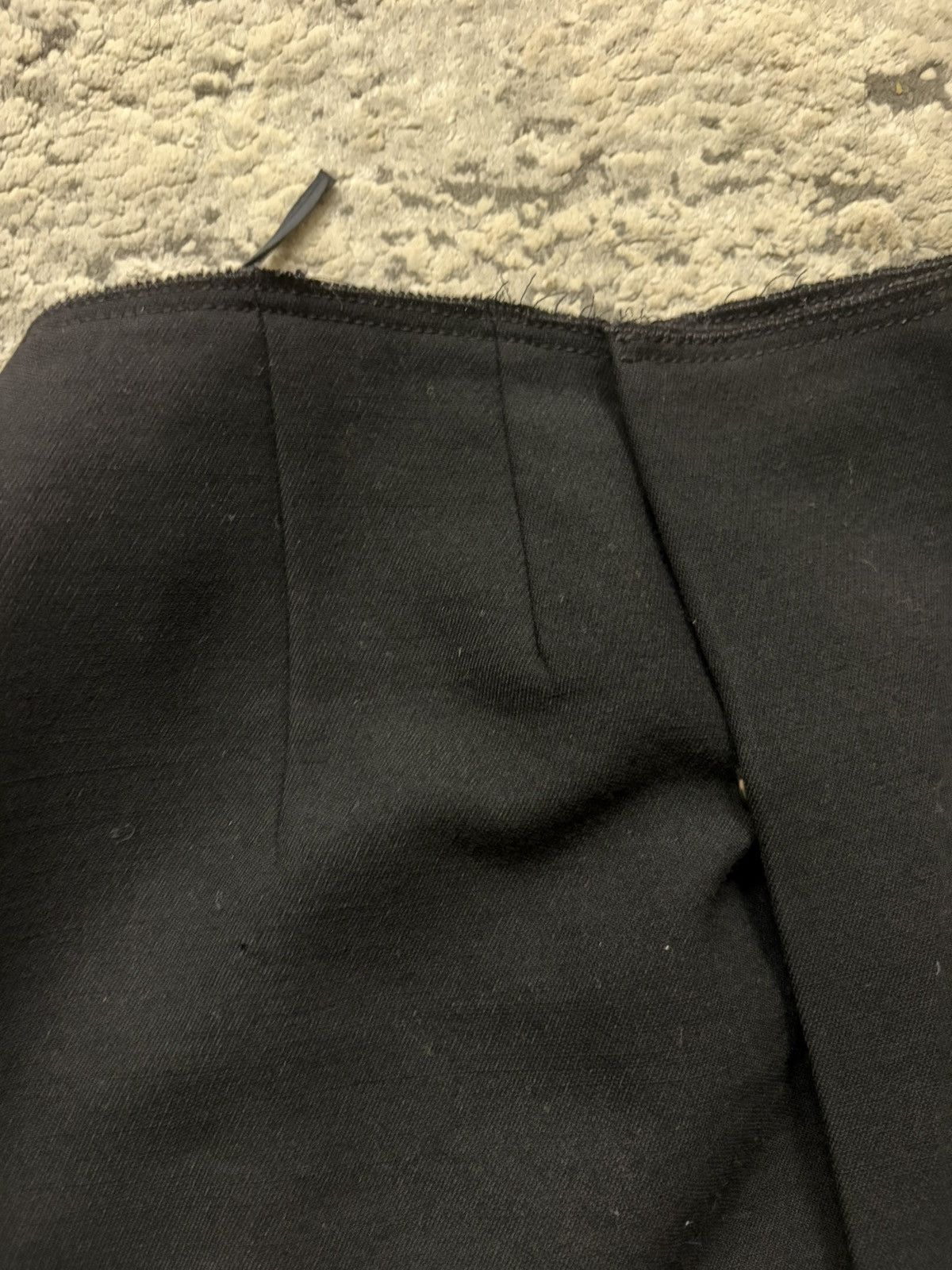 Miu Miu Miu Miu Black Wool Snap Button Skirt Size 25" / US 0 / IT 36 - 6 Thumbnail