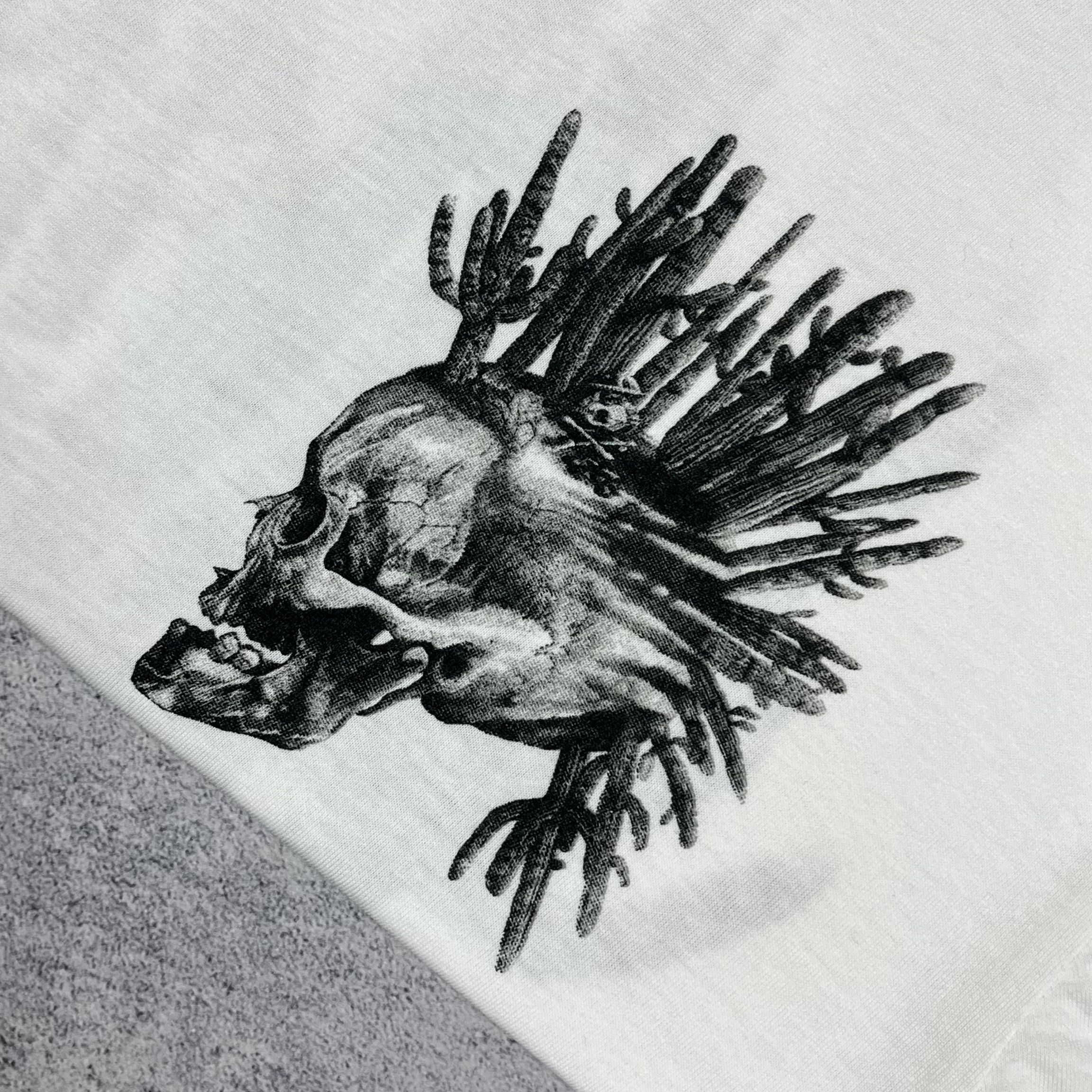 Allsaints AllSaints Forsaken Skull Art Big Logo Oversize Fit T Shirt Size US XS / EU 42 / 0 - 11 Thumbnail