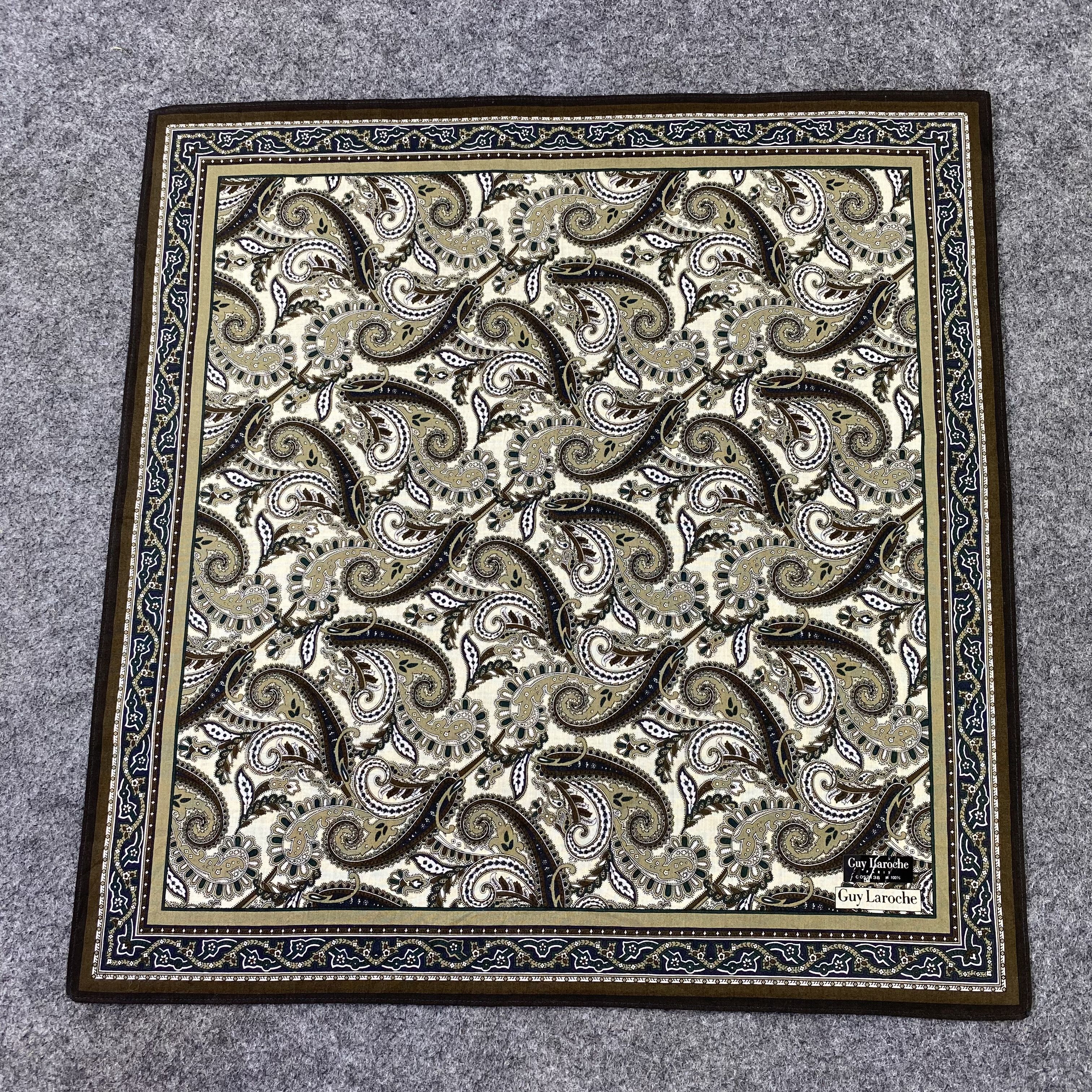 Guy Laroche Guy Laroche Handkerchief Neckerchief Bandana-B737 Size ONE SIZE - 3 Thumbnail