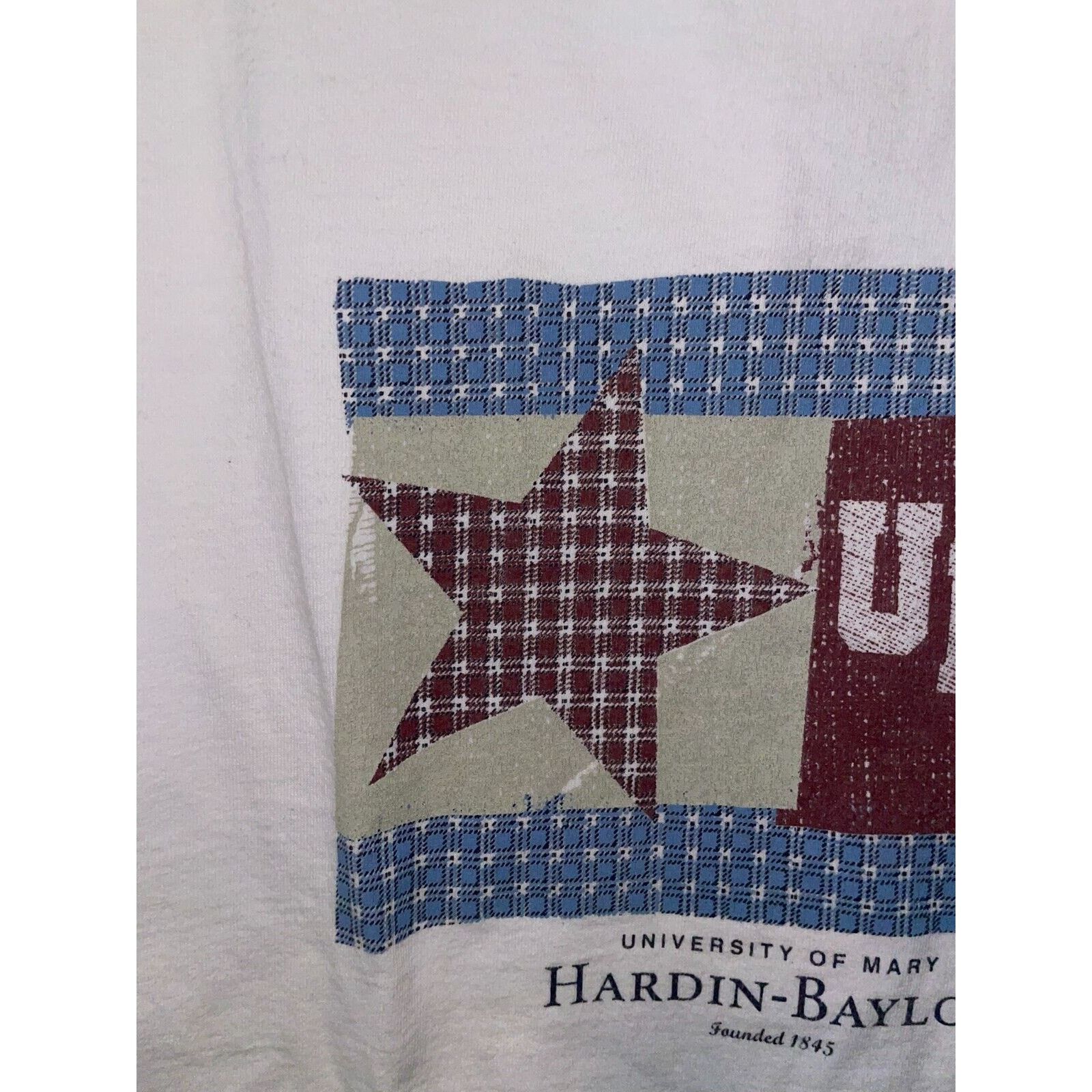 Vintage Vintage University Mary Hardin Baylor Shirt UMHB Tee 2000s M Size US M / EU 48-50 / 2 - 2 Thumbnail