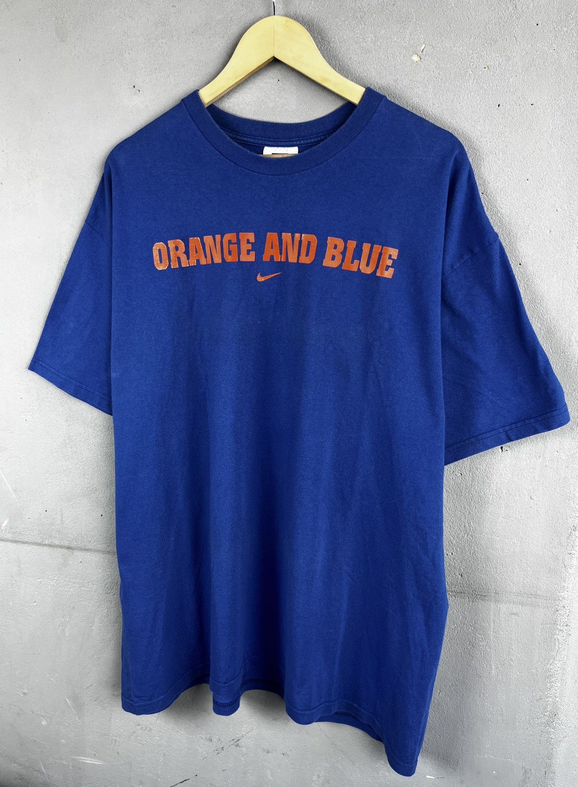 Nike Florida Gators Orange and blue Nike team t shirt vintage Size US XL / EU 56 / 4 - 2 Thumbnail
