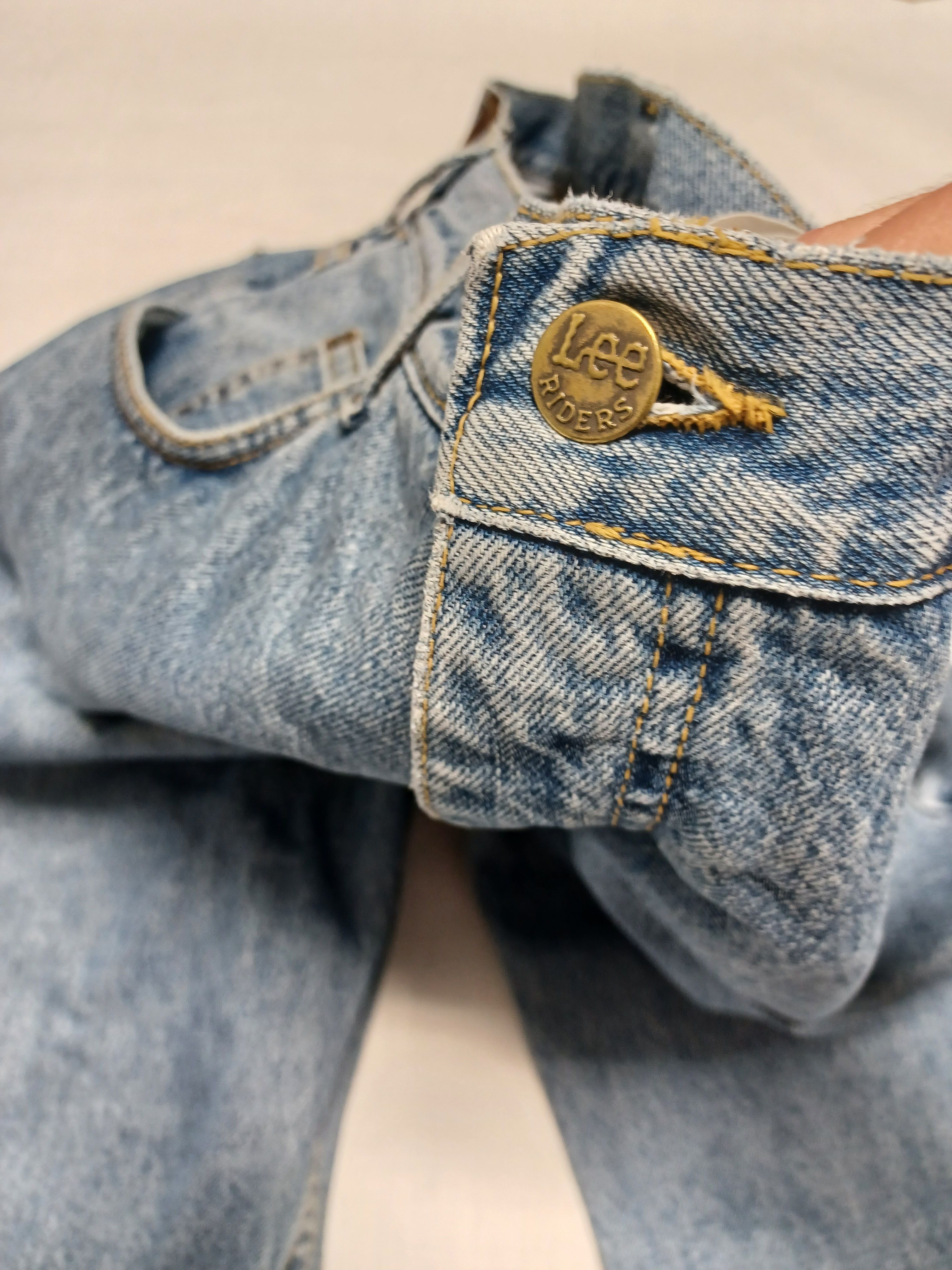 Lee LEE RIDERS MADE IN USA vintage jeans denim Size US 34 / EU 50 - 4 Thumbnail