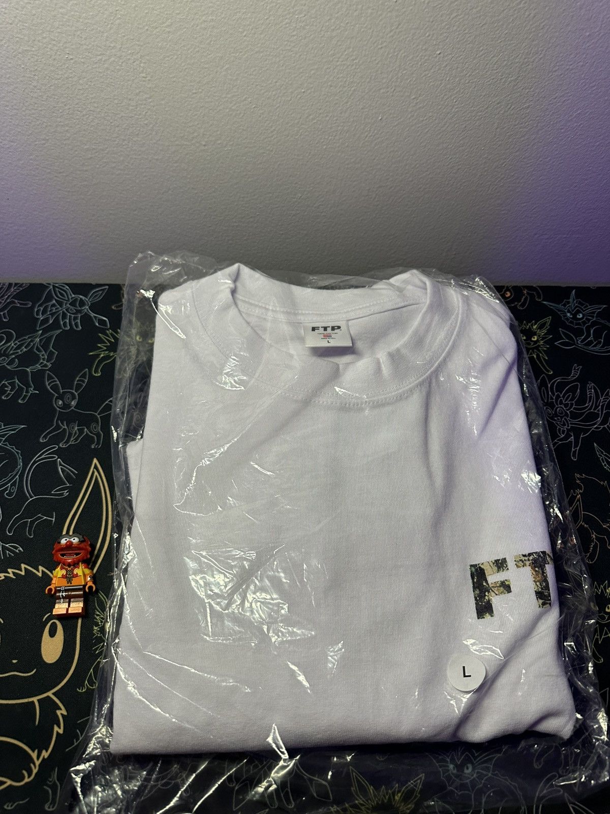 Fuck The Population × G59 Records TREE CAMO LOGO TEE(WHITE) - Large Size US L / EU 52-54 / 3 - 3 Thumbnail