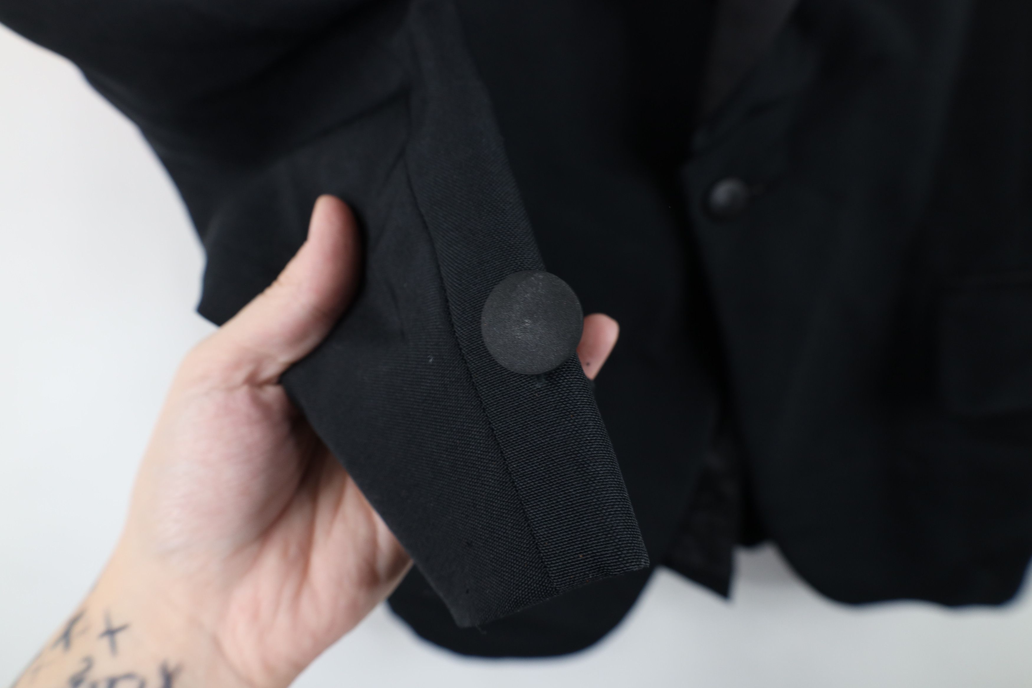 Vintage Vintage 50s Rockabilly Tuxedo Blazer Suit Jacket Black USA Size US XL / EU 56 / 4 - 8 Thumbnail