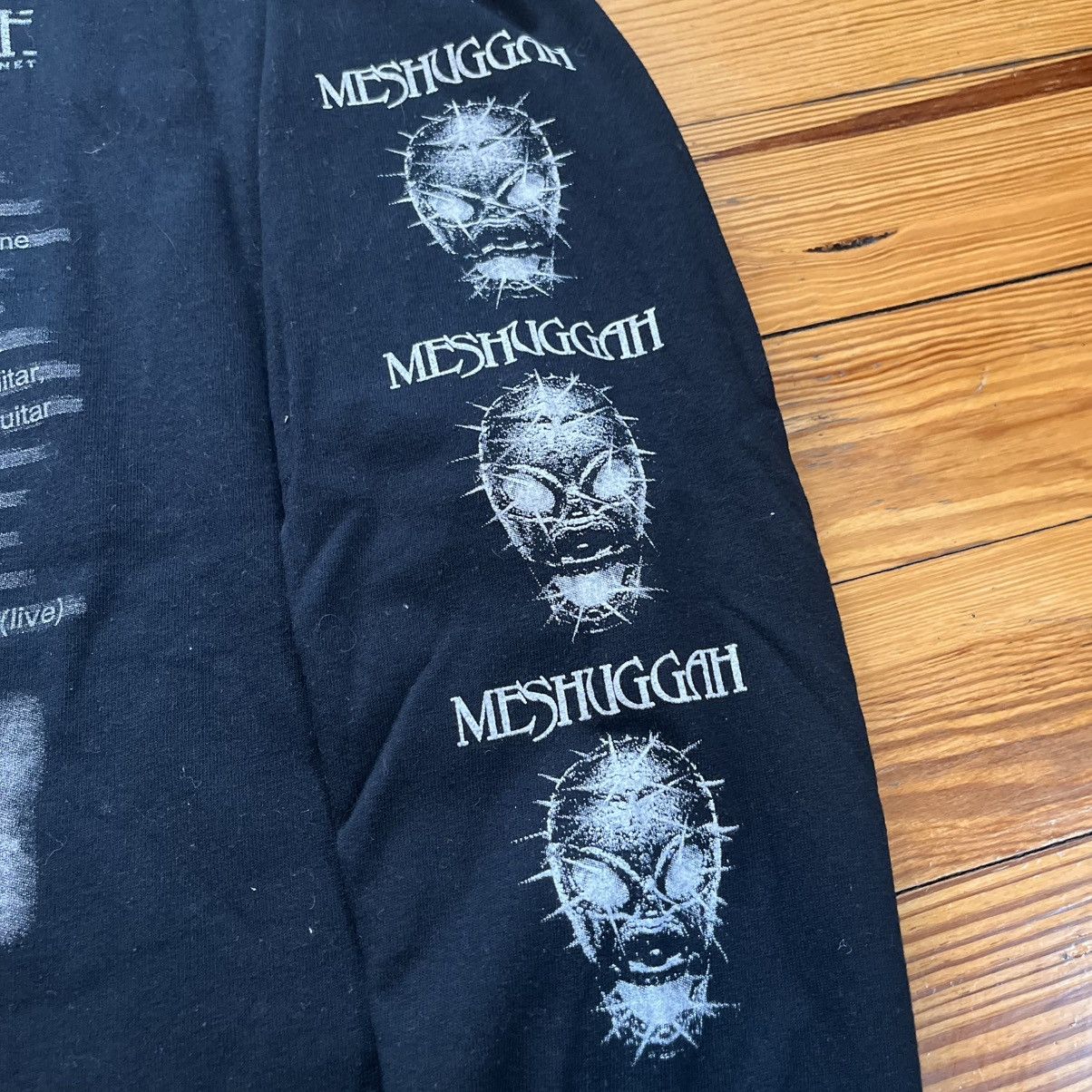 Vintage Vintage Meshuggah True Human Design Chaosphere L Band Shirt Size US L / EU 52-54 / 3 - 9 Thumbnail