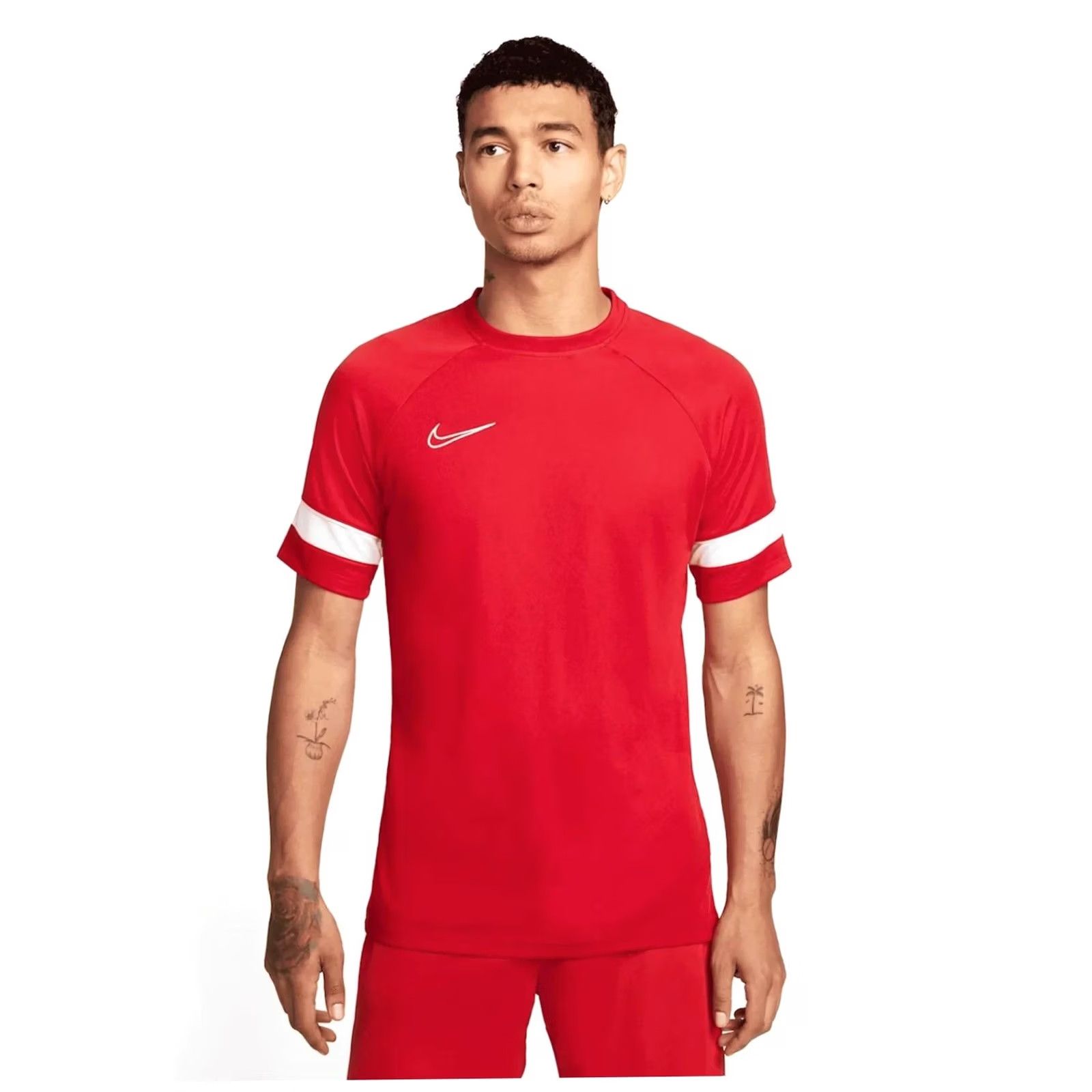 Nike Nike Academy Dri-Fit Men Football Shirt Jersey Tee Size M Medium Red and White Football Mens Shirt Size US M / EU 48-50 / 2 - 8 Thumbnail