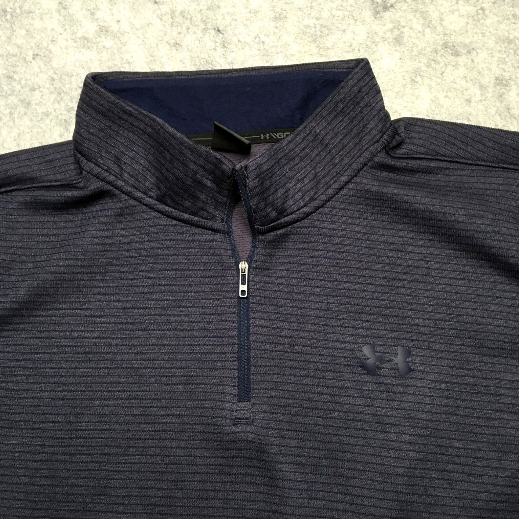 Under Armour Under Armour Storm Sweatshirt Mens 3XL Blue 1/4 Zip Golf Fleece Pullover Size US XXL / EU 58 / 5 - 3 Thumbnail