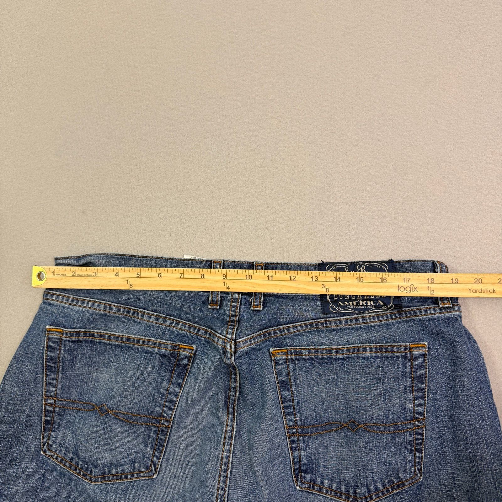 Lucky Brand Lucky Brand Rivington Jeans Men's 38x32 Blue Faded Denim Size US 38 / EU 54 - 10 Thumbnail