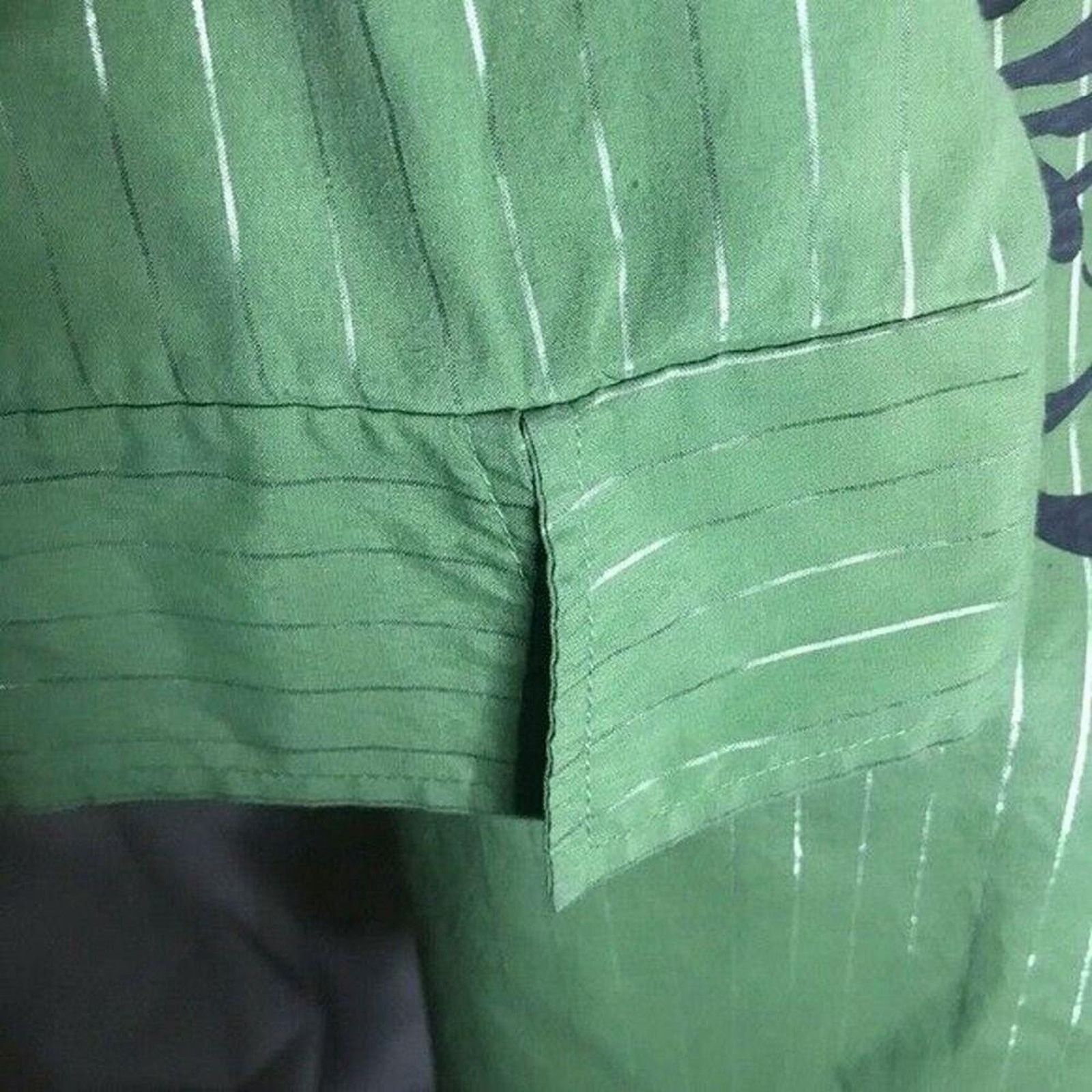 Other Lamasini Green Button-Up Shirt Y2K Casual Stripe Style L Size US L / EU 52-54 / 3 - 7 Thumbnail