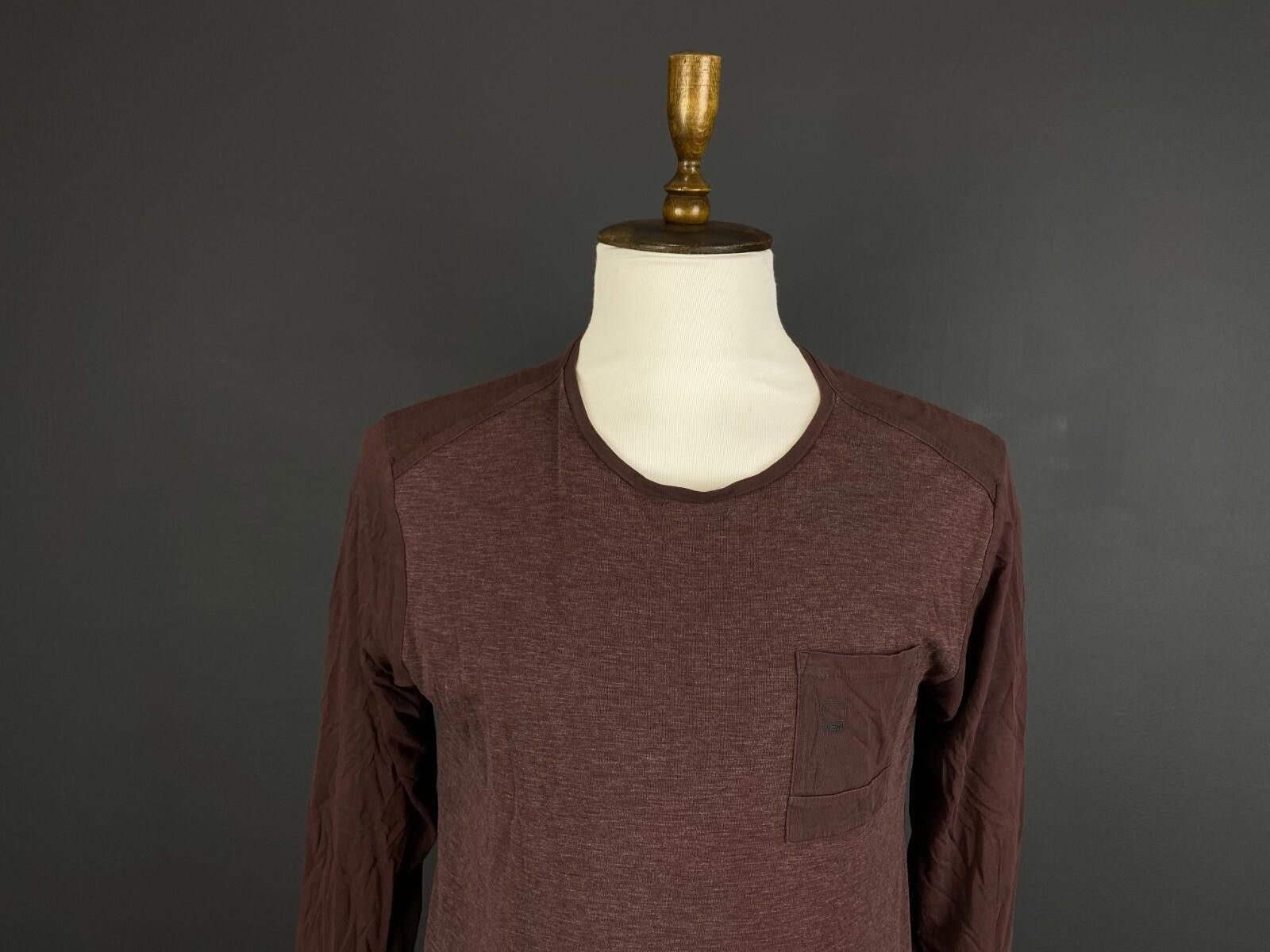 G-Star G-Star Harm R T Burgundy Lightweight Pullover Size L Size US L / EU 52-54 / 3 - 2 Thumbnail