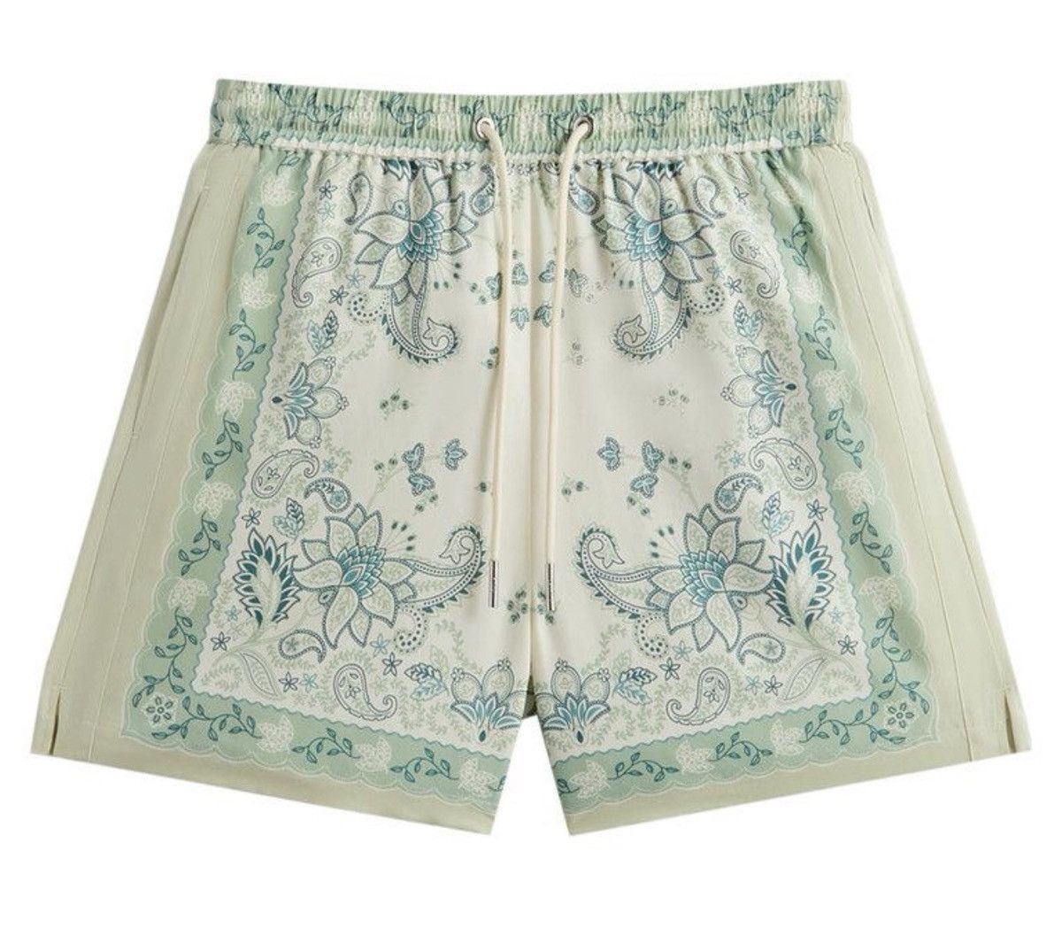 パンツ kith bandana floral swim shorts 24ss New Kith Printed Active Deconstructed Bandana Swim Training