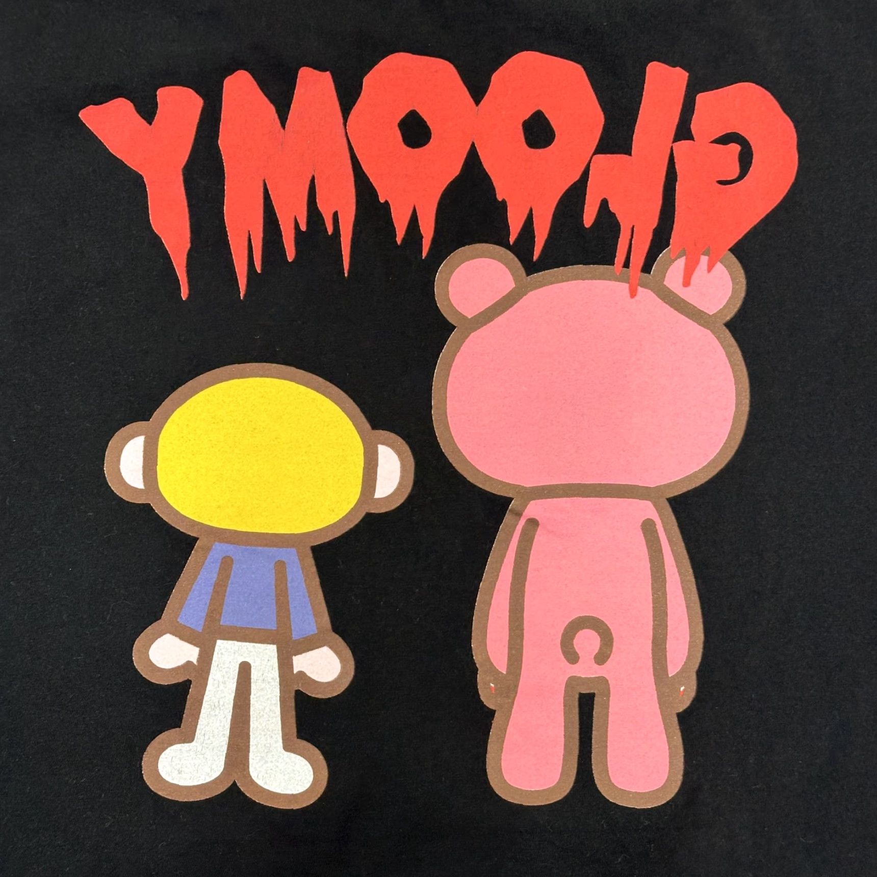 Vintage Gloomy Bear Shirt Mens XL Black Mori Chack Graphic Blood Stain Anime Tee Size US XL / EU 56 / 4 - 7 Thumbnail