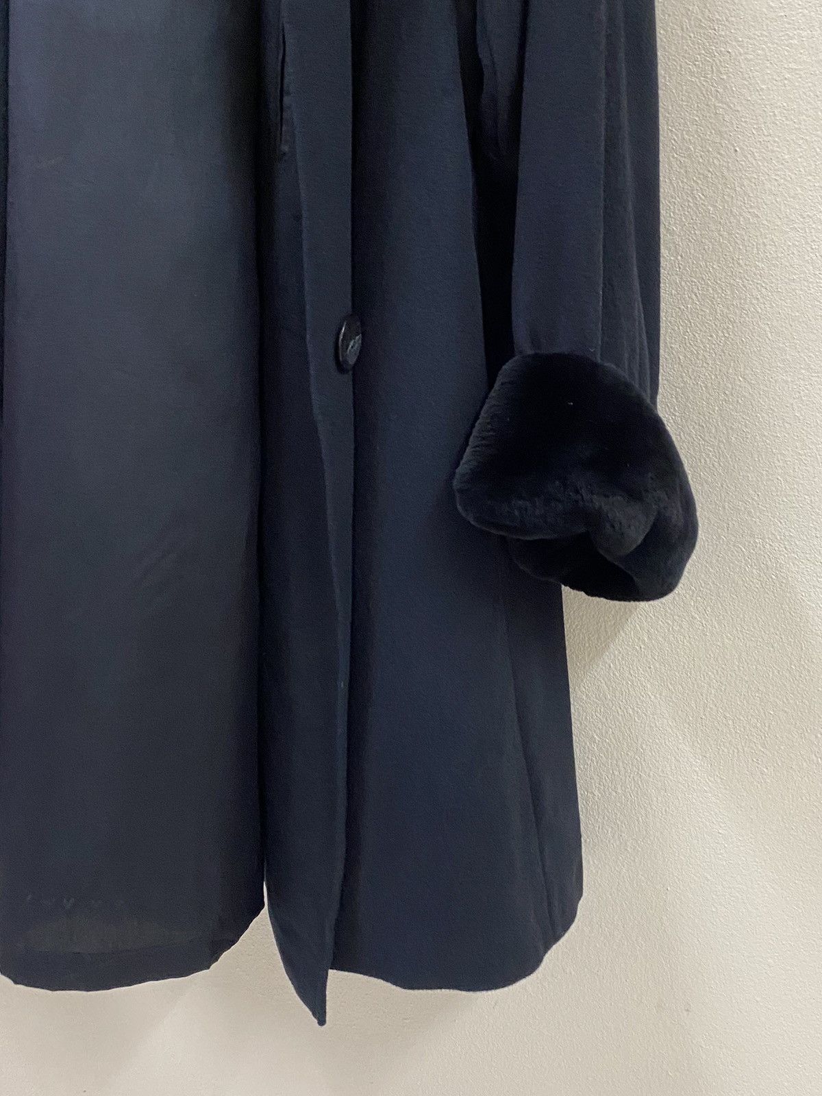 Japanese Brand The Original Petersohn Wool Coat Jacket Fur Size US L / EU 52-54 / 3 - 5 Thumbnail