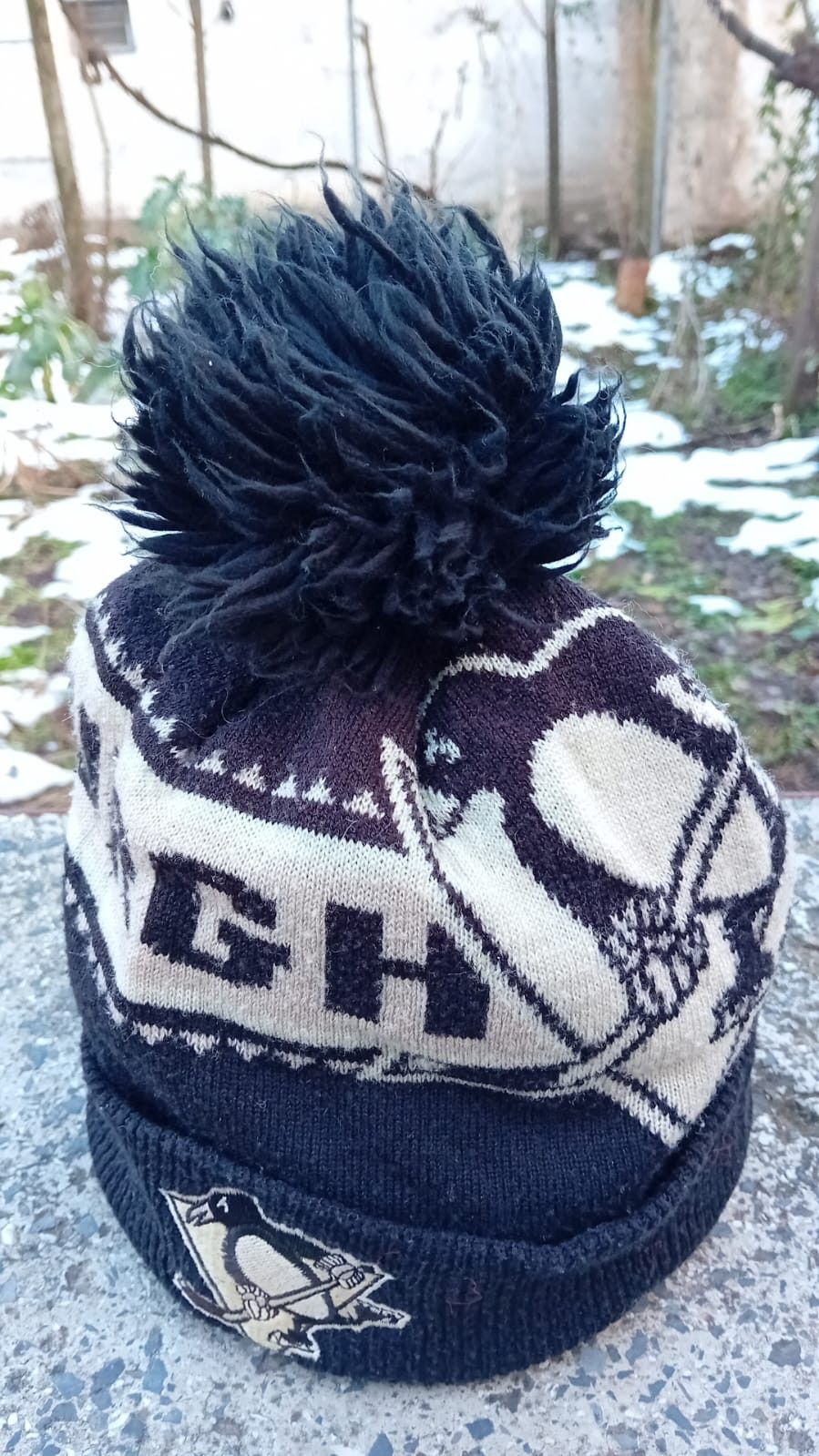 NHL × Reebok Pittsburgh Penguins Beanie Reebok Face Off Collection NHL Size ONE SIZE - 1 Thumbnail